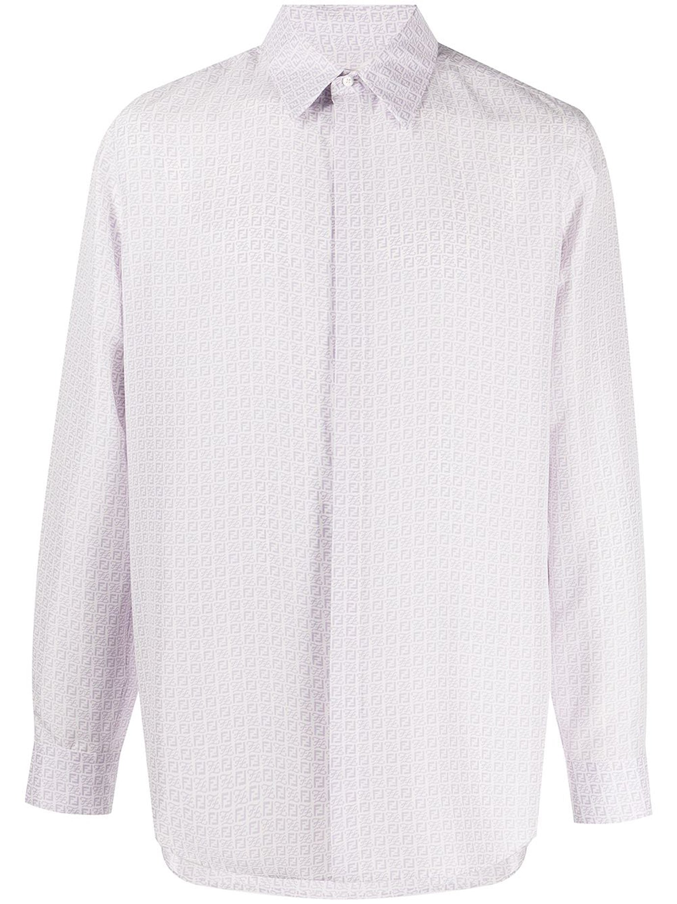 FENDI Silk Shirt for Men - FW25 Collection