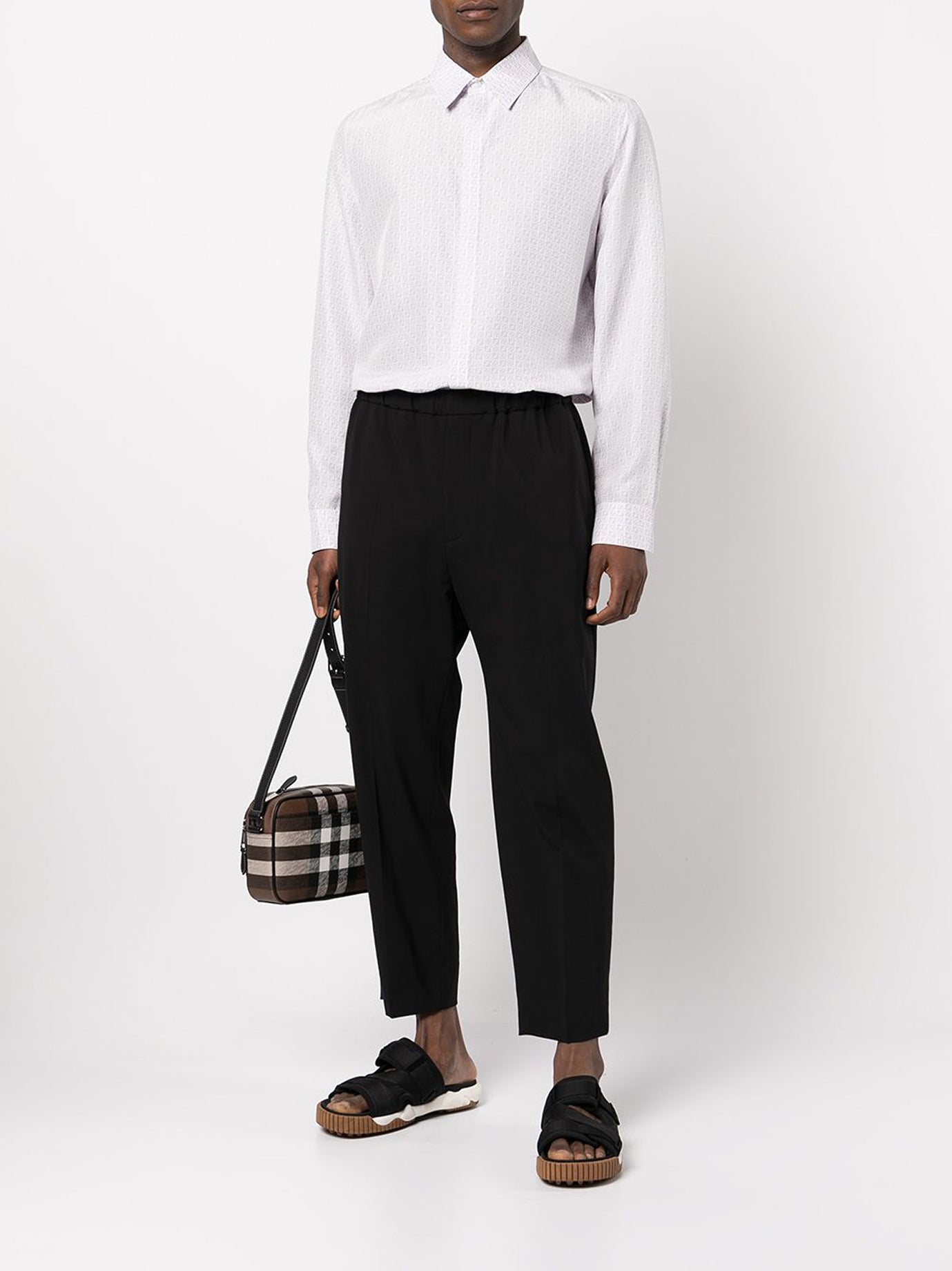 FENDI Silk Shirt for Men - FW25 Collection