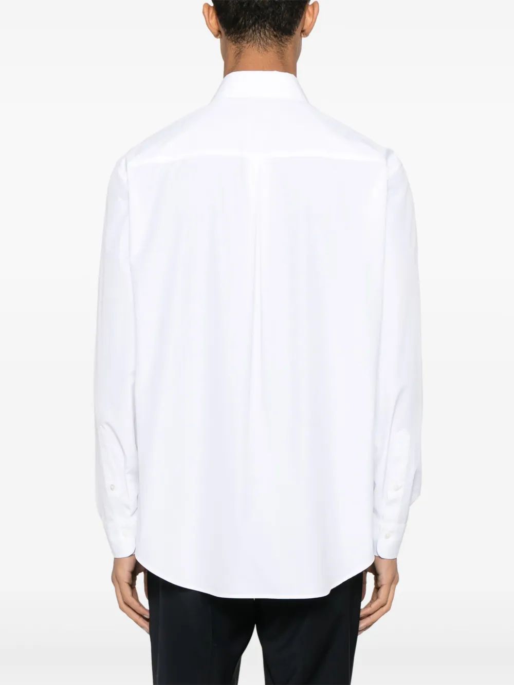 FENDI Classic Heavy Cotton Poplin Shirt for Men