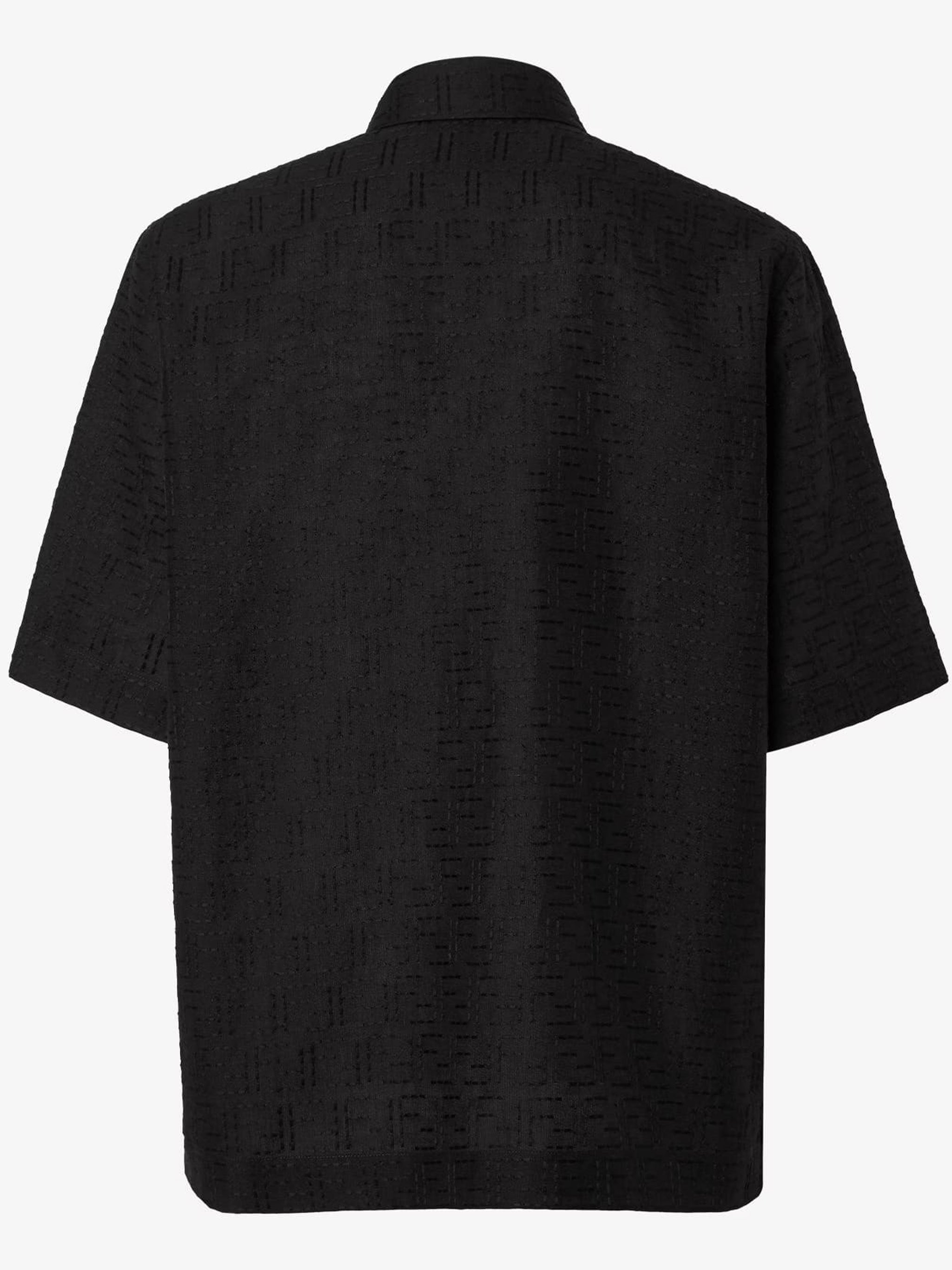 FENDI Oversized Short-Sleeved Slim Fit Shirt (Size 48)