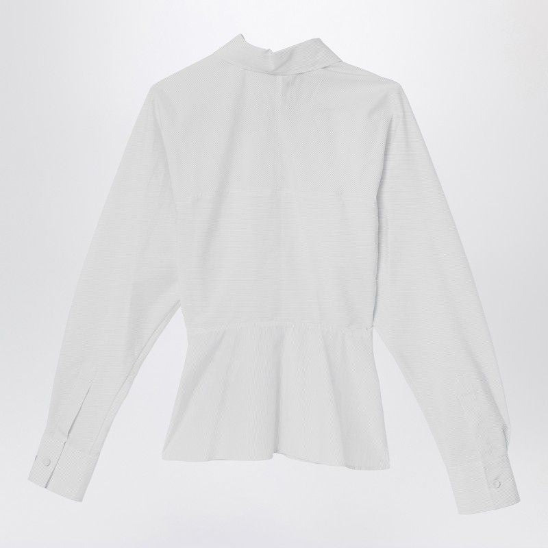 FENDI Striped Cotton Long Sleeve Shirt for Women