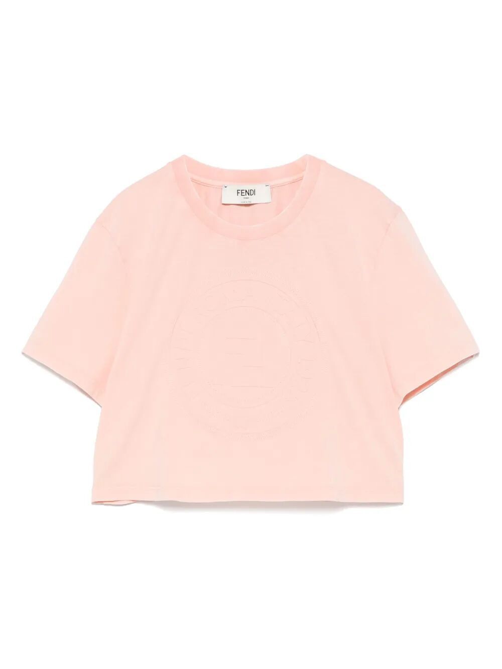 FENDI 3D Cropped T-Shirt