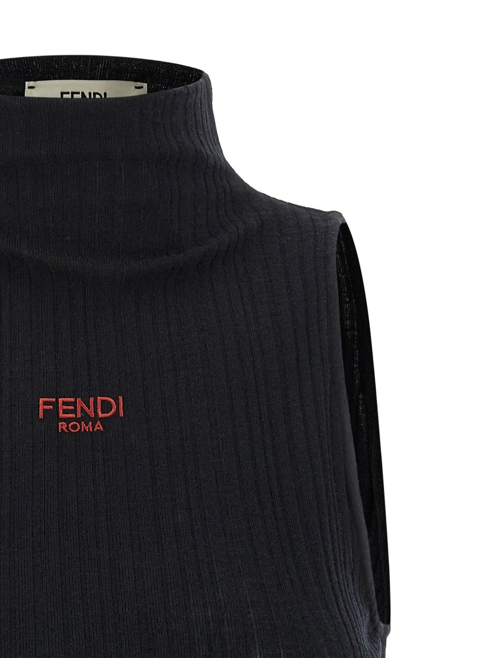 FENDI Womens Cotton Tank Top