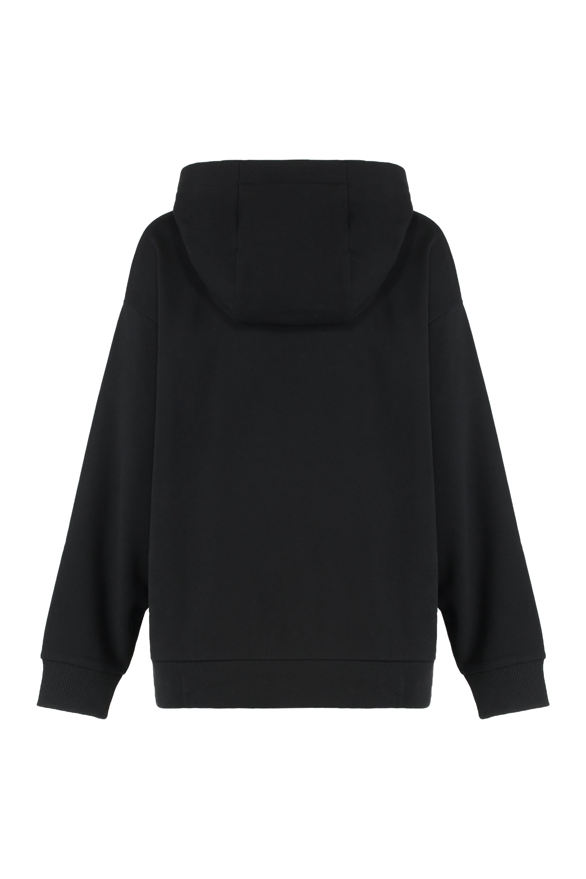 FENDI Classic Logo-Print Cotton Hoodie for Women - FW25