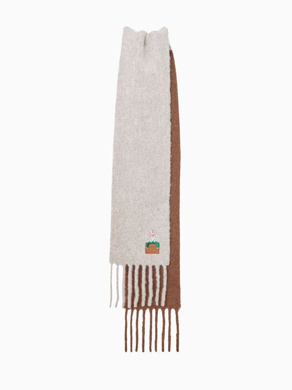LOEWE Wool-Alpaca Scarf - 23 x 176 cm