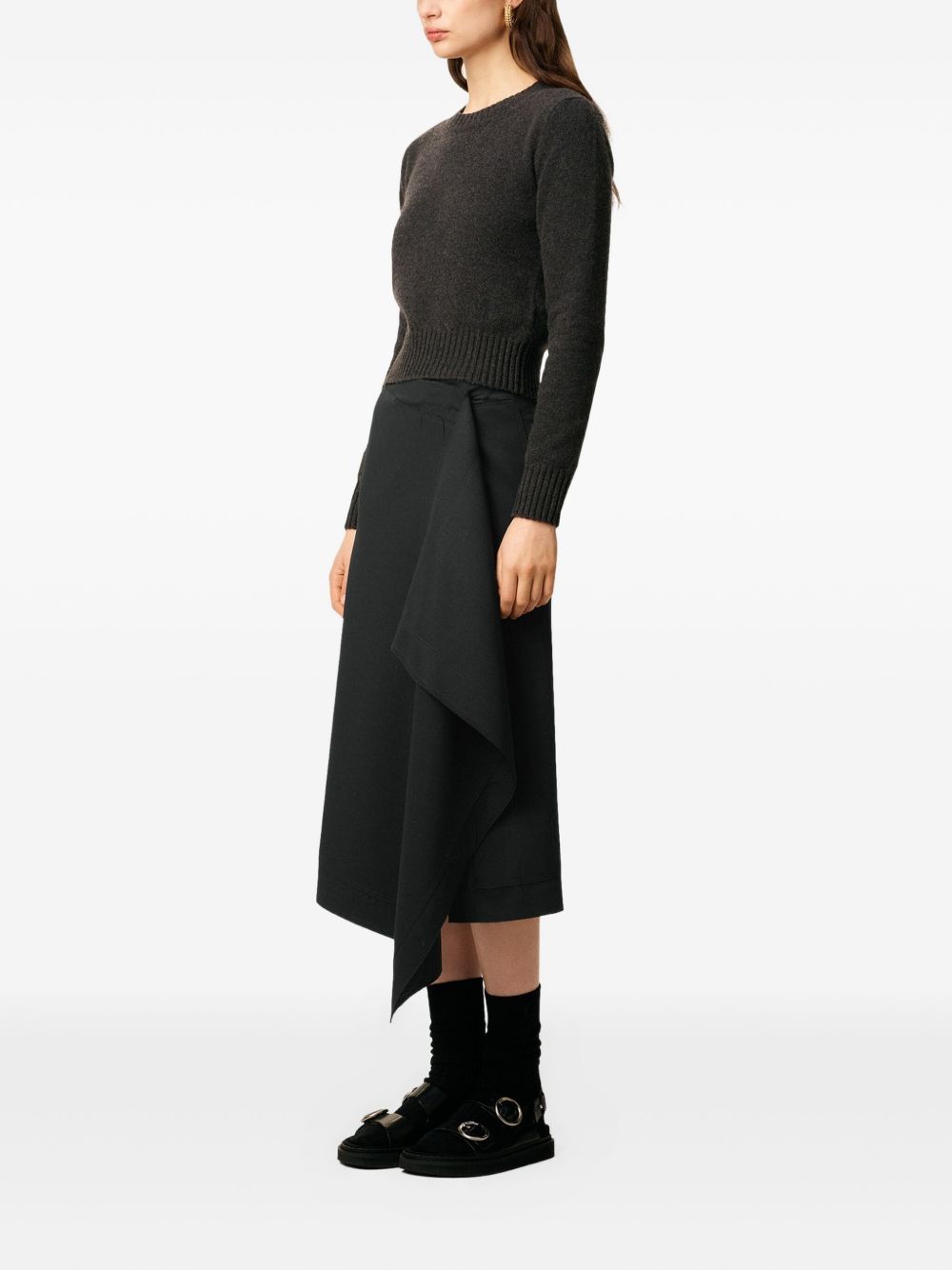 AMI PARIS Women's 100% Wool Skirt for FW25