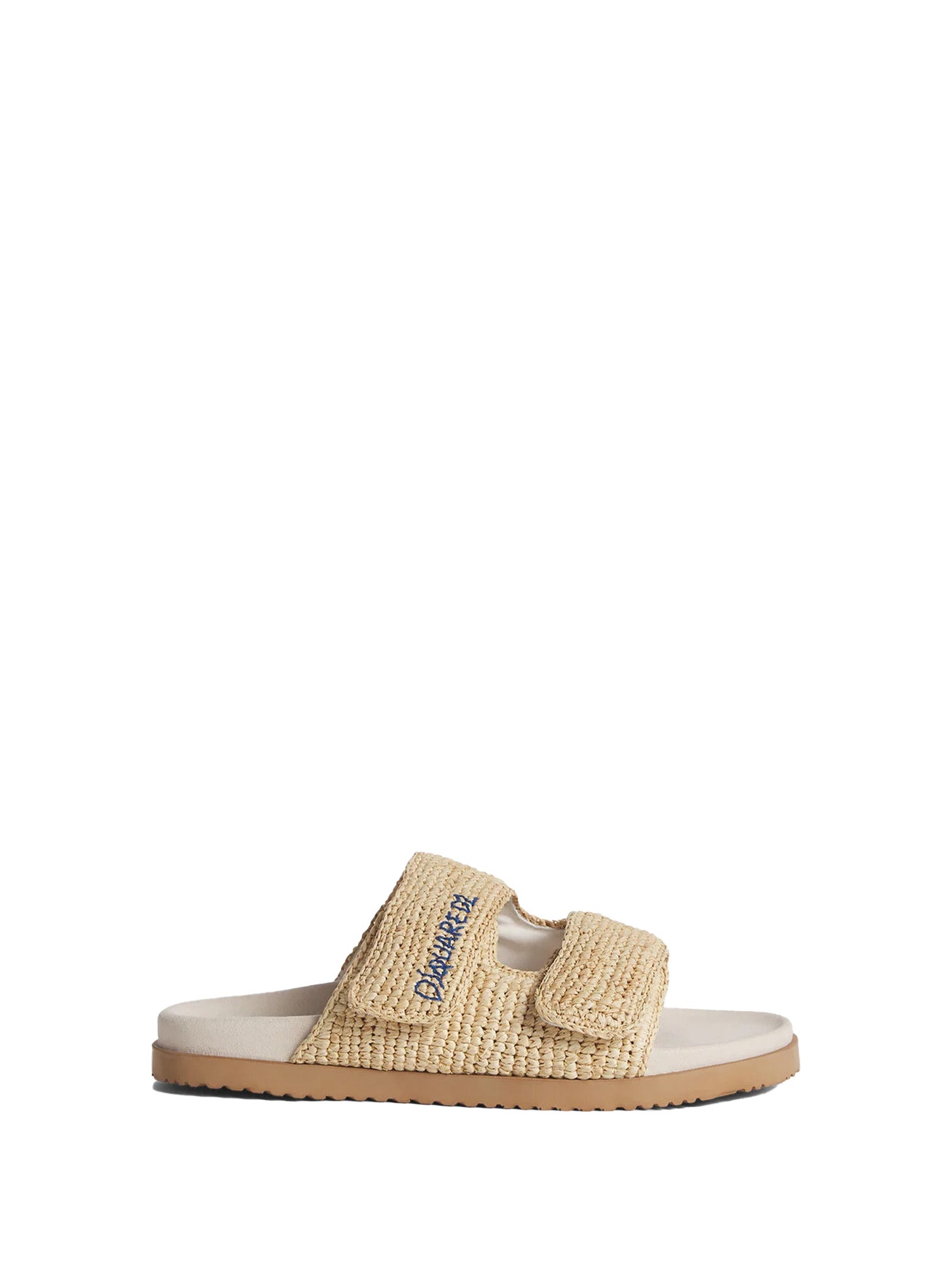 DSQUARED2 Natural Raffia Sandal for Men