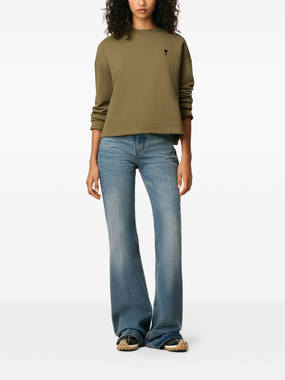 AMI PARIS Bronze AMI of Coeur Sweatshirt