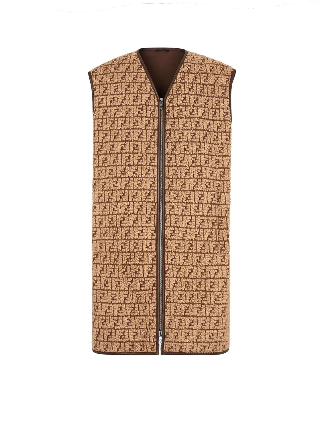 FENDI Embroidered Teddy Jacket - Men's Outerwear