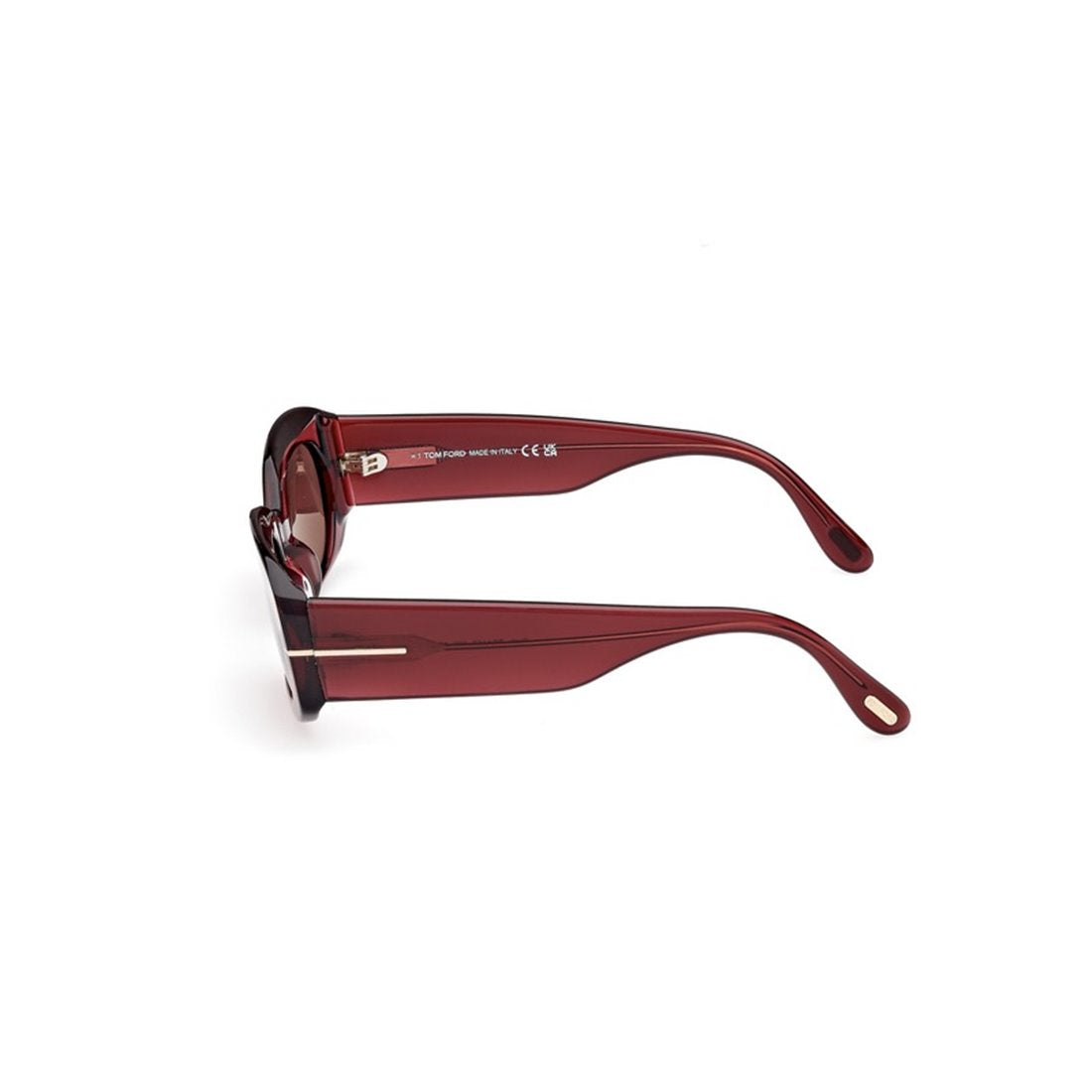 TOM FORD Cielle Unisex Sunglasses FT1187 - Garnet Edition