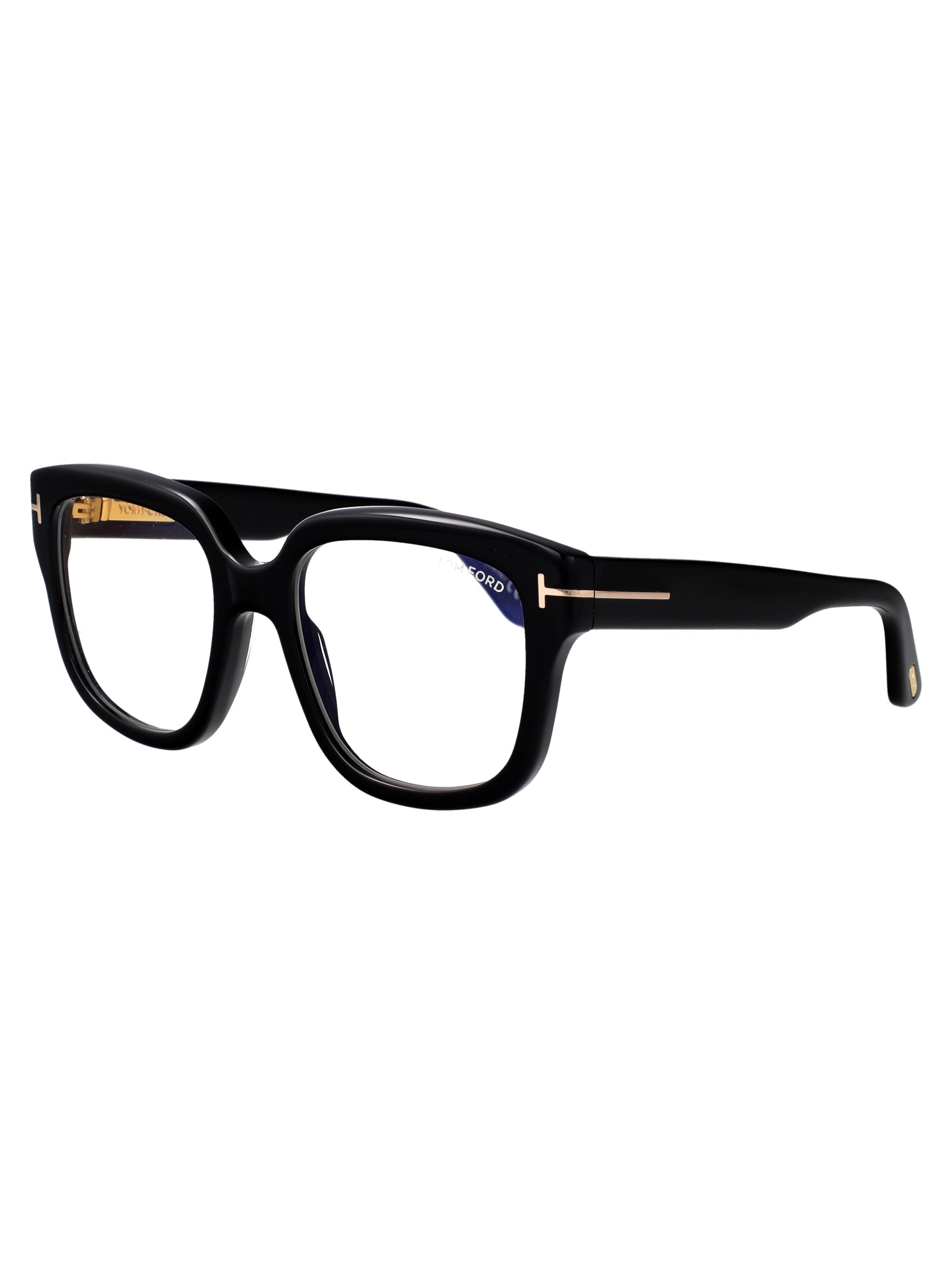 TOM FORD Sleek Metal Optical Glasses for Women - FW25 Collection