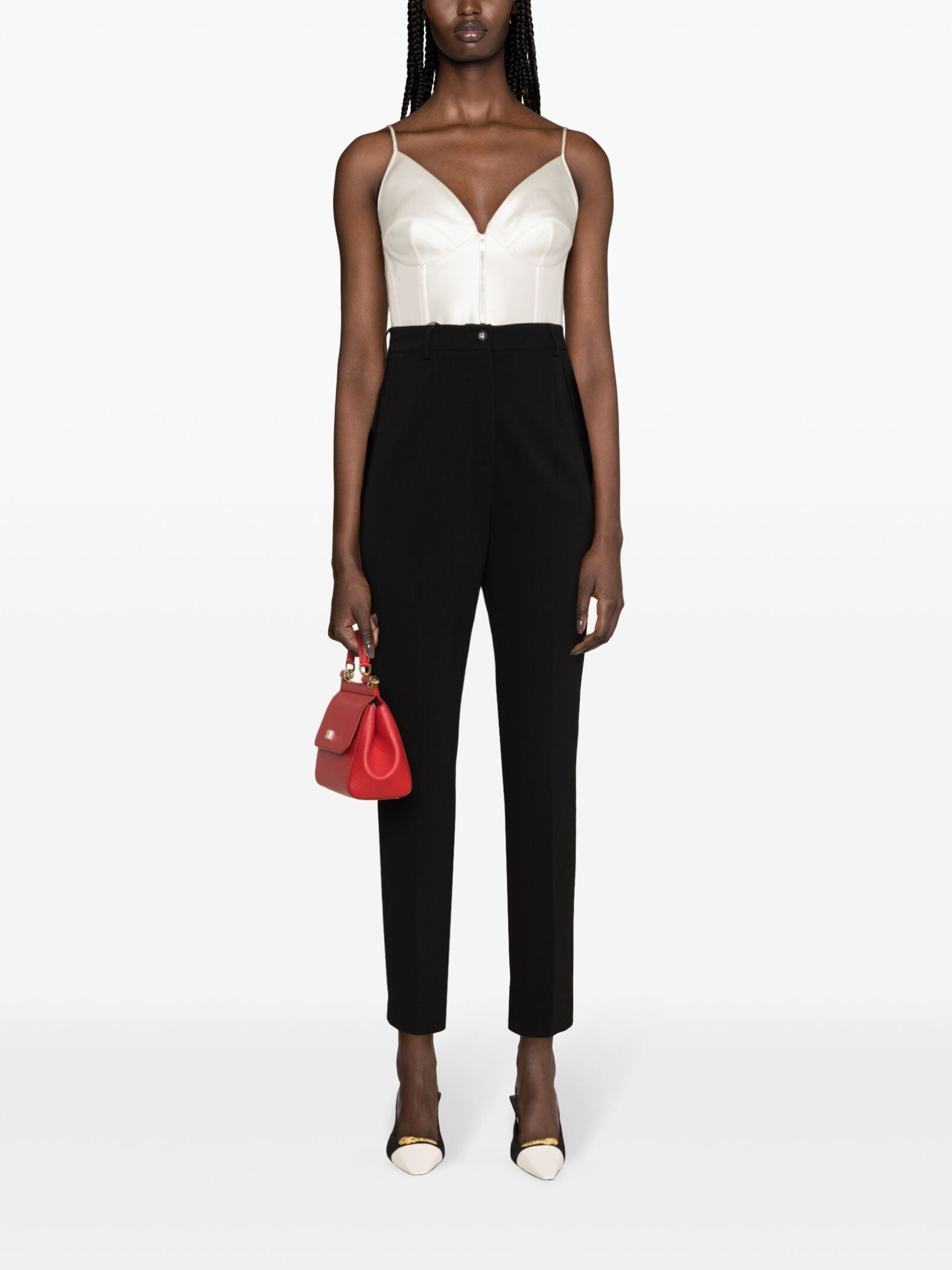 DOLCE & GABBANA Chic Cigarette Trousers for Women
