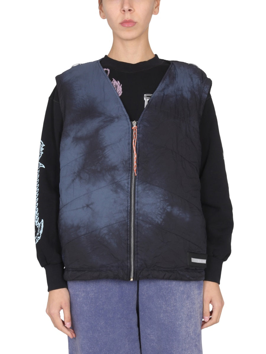 ARIES V-Neck Zip Vest