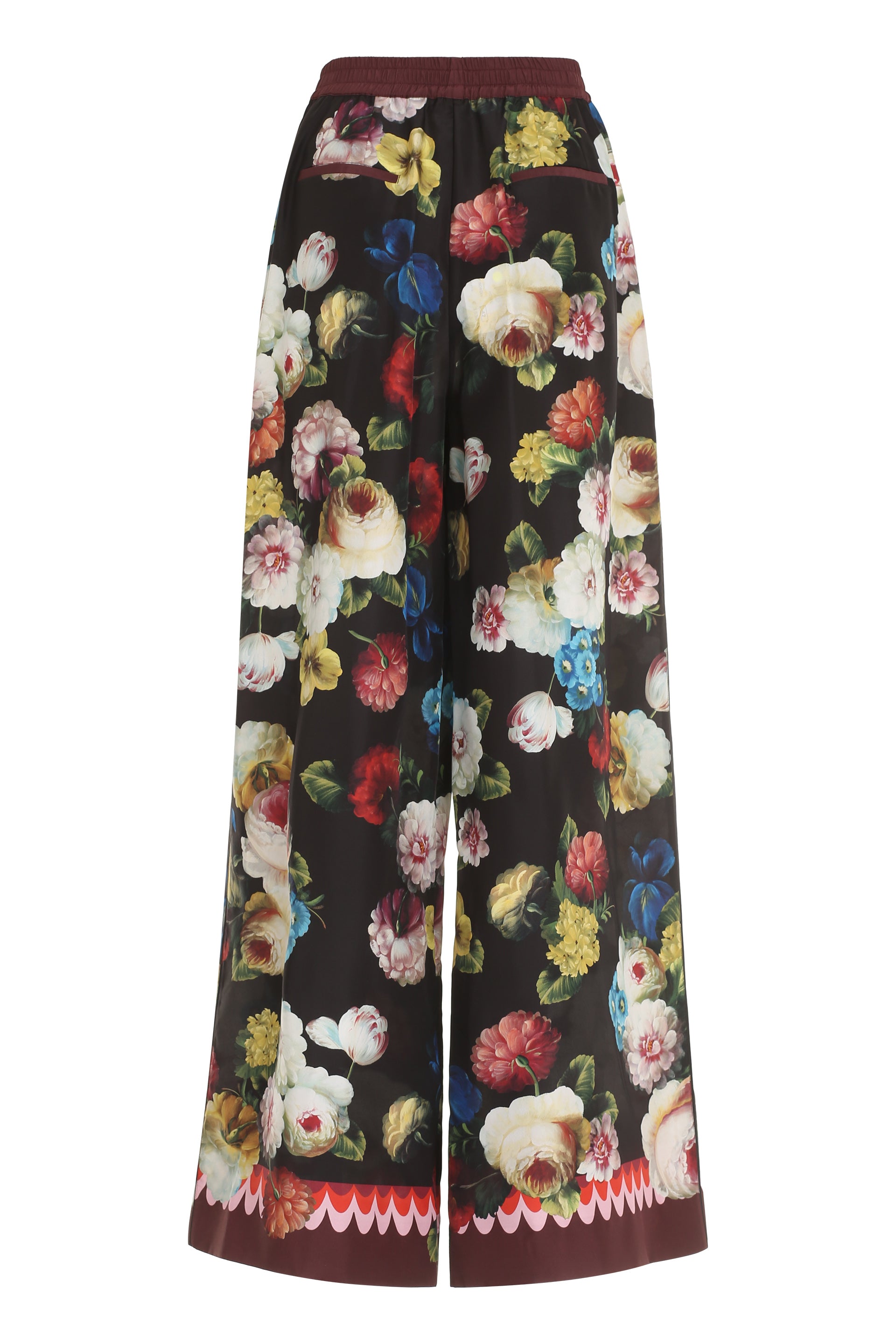 DOLCE & GABBANA Floral Silk Pants for Women