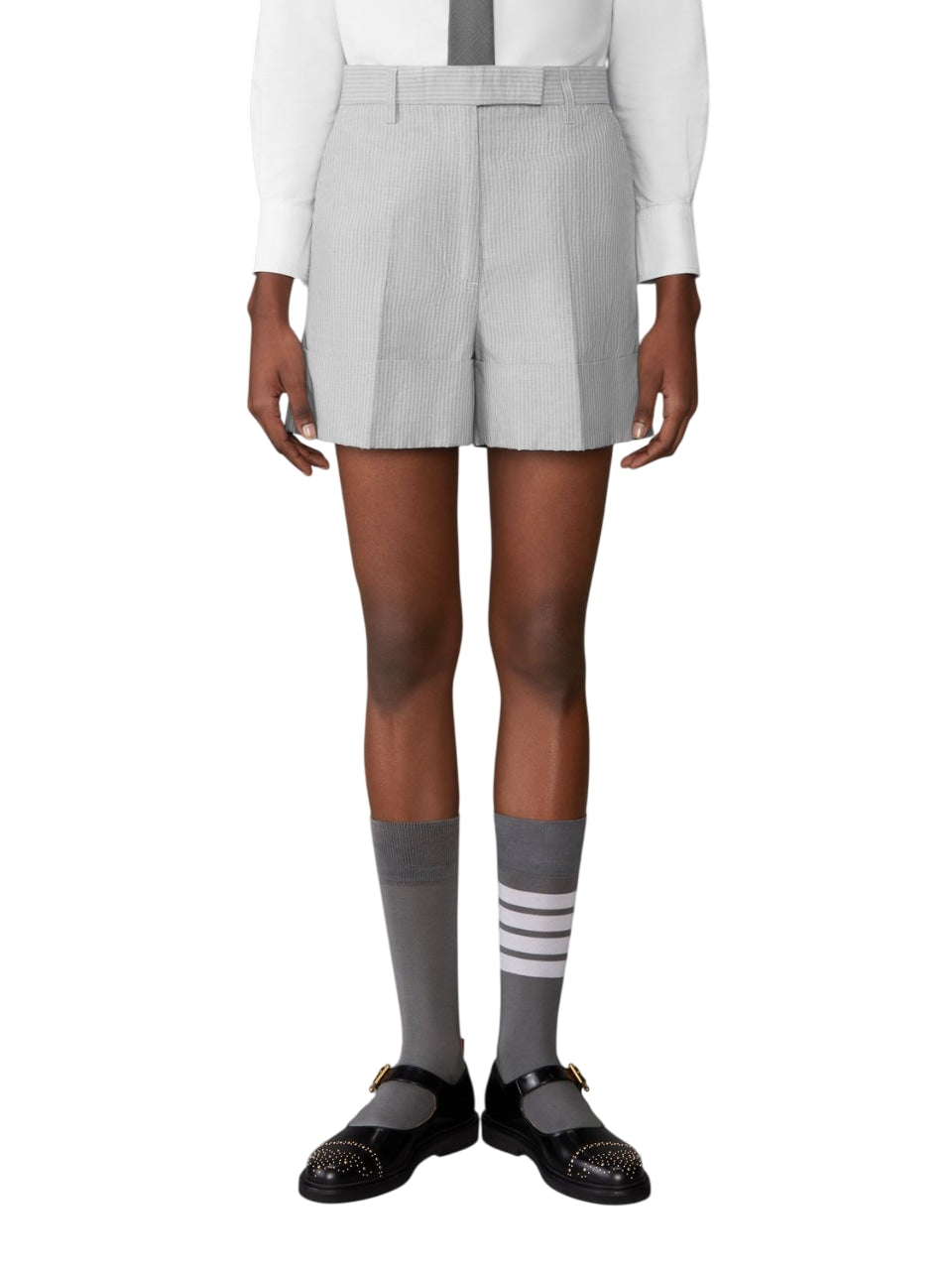 THOM BROWNE Elegant Sack Shorts for Women