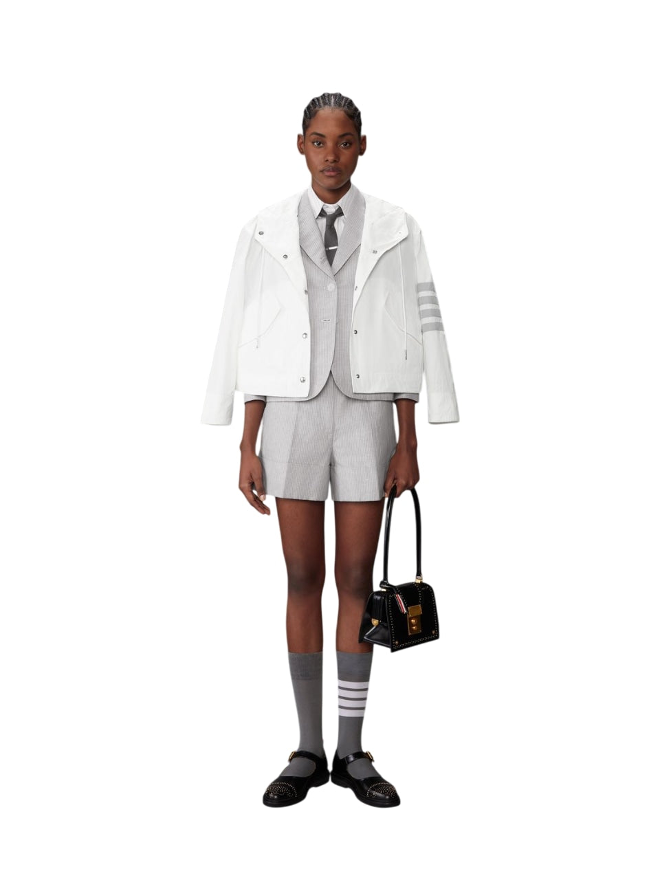 THOM BROWNE Elegant Sack Shorts for Women