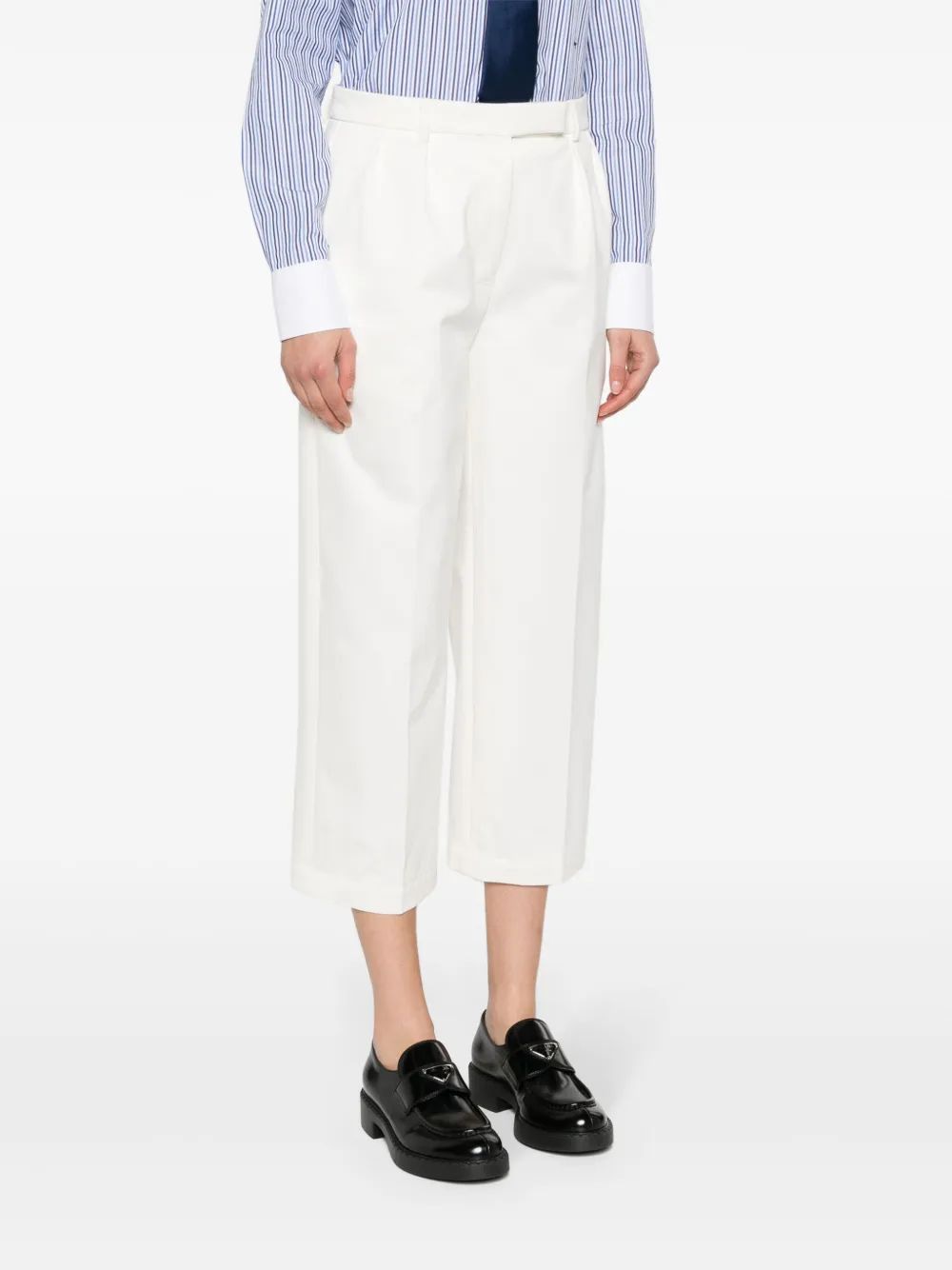 THOM BROWNE Relaxed Fit Pleated Trouser