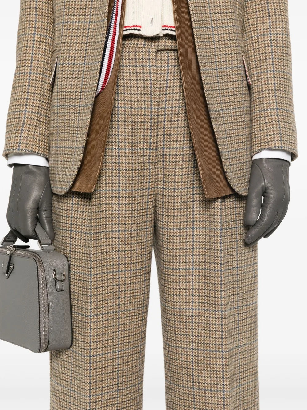THOM BROWNE Wool Trousers for Women - FW25 Edition