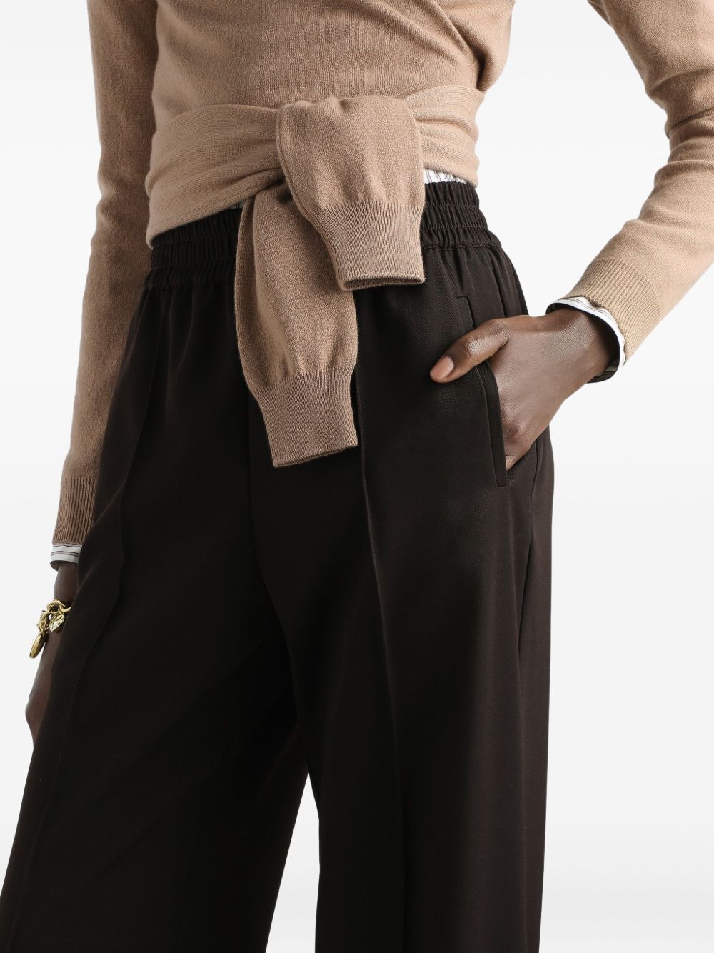 DOLCE & GABBANA Luxurious Cashmere Trousers for Women