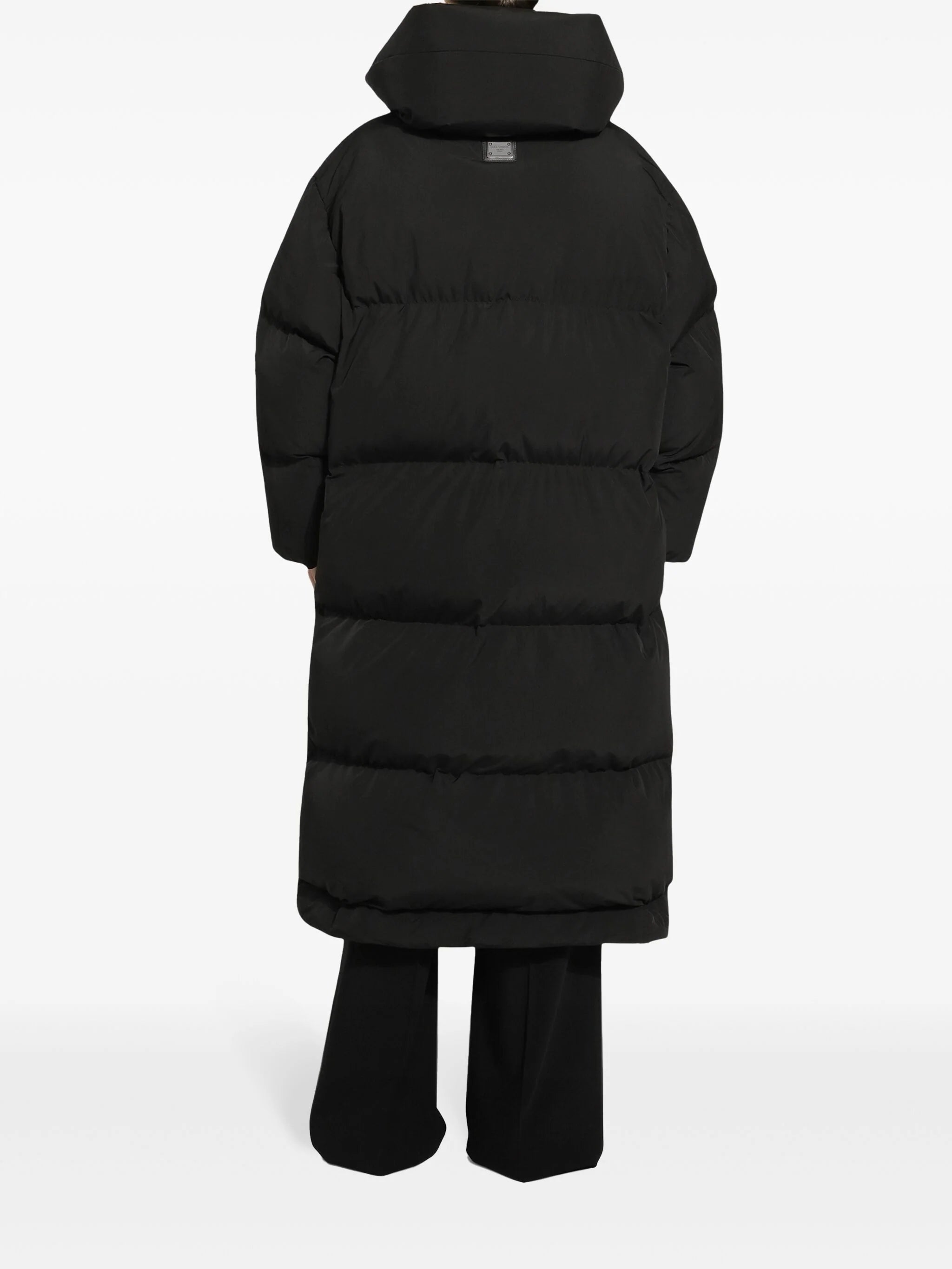 DOLCE & GABBANA Straight Wool Trousers for Women - FW25 Collection