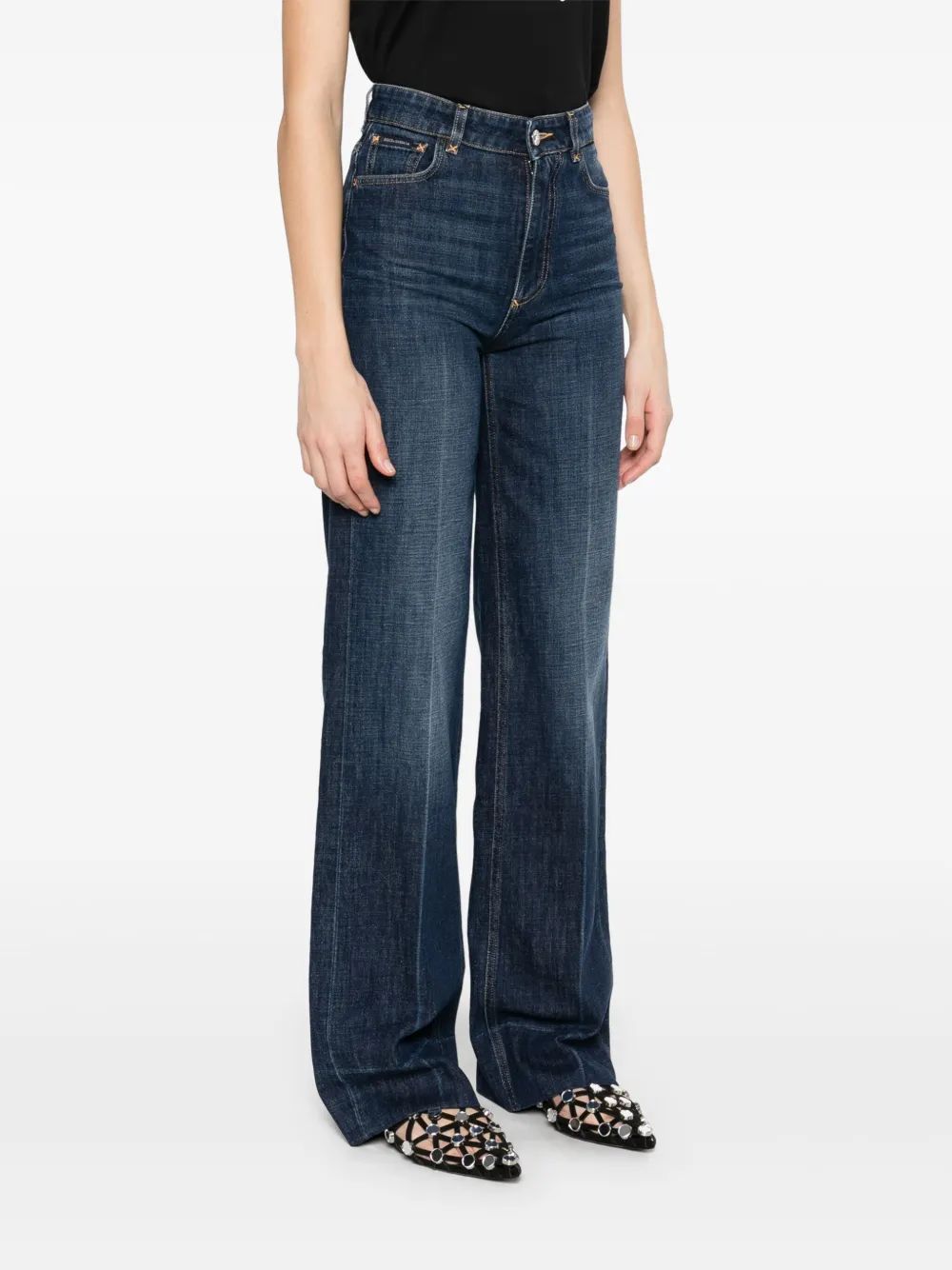 DOLCE & GABBANA Stylish Women's Cotton Trousers - SS25