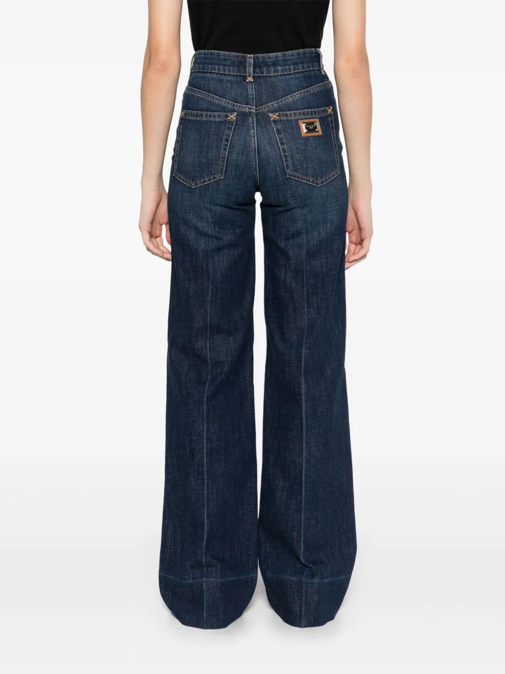 DOLCE & GABBANA Stylish Women's Cotton Trousers - SS25