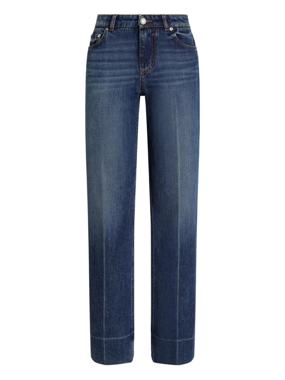 DOLCE & GABBANA Straight Leg Denim Pants