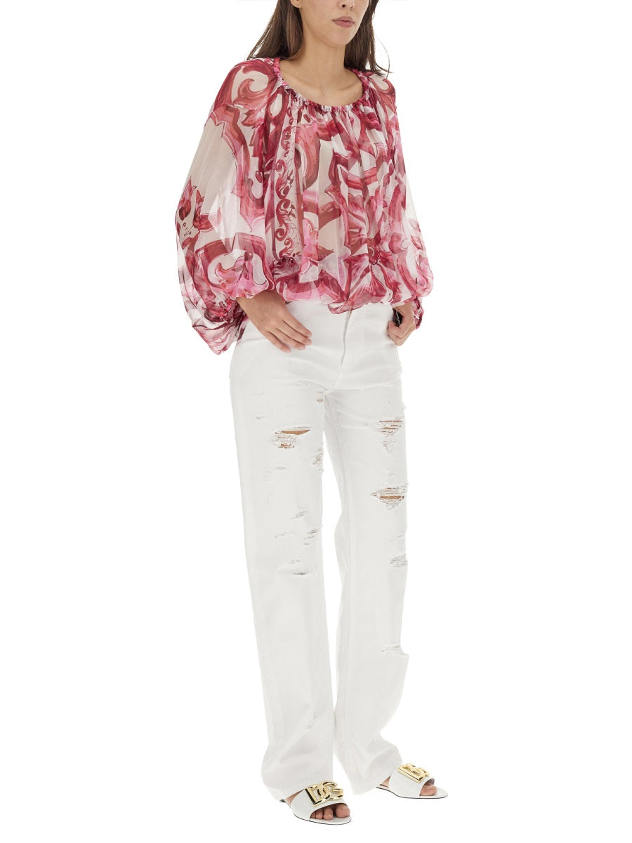 DOLCE & GABBANA Boyfriend Jeans for Women - FW23 Collection