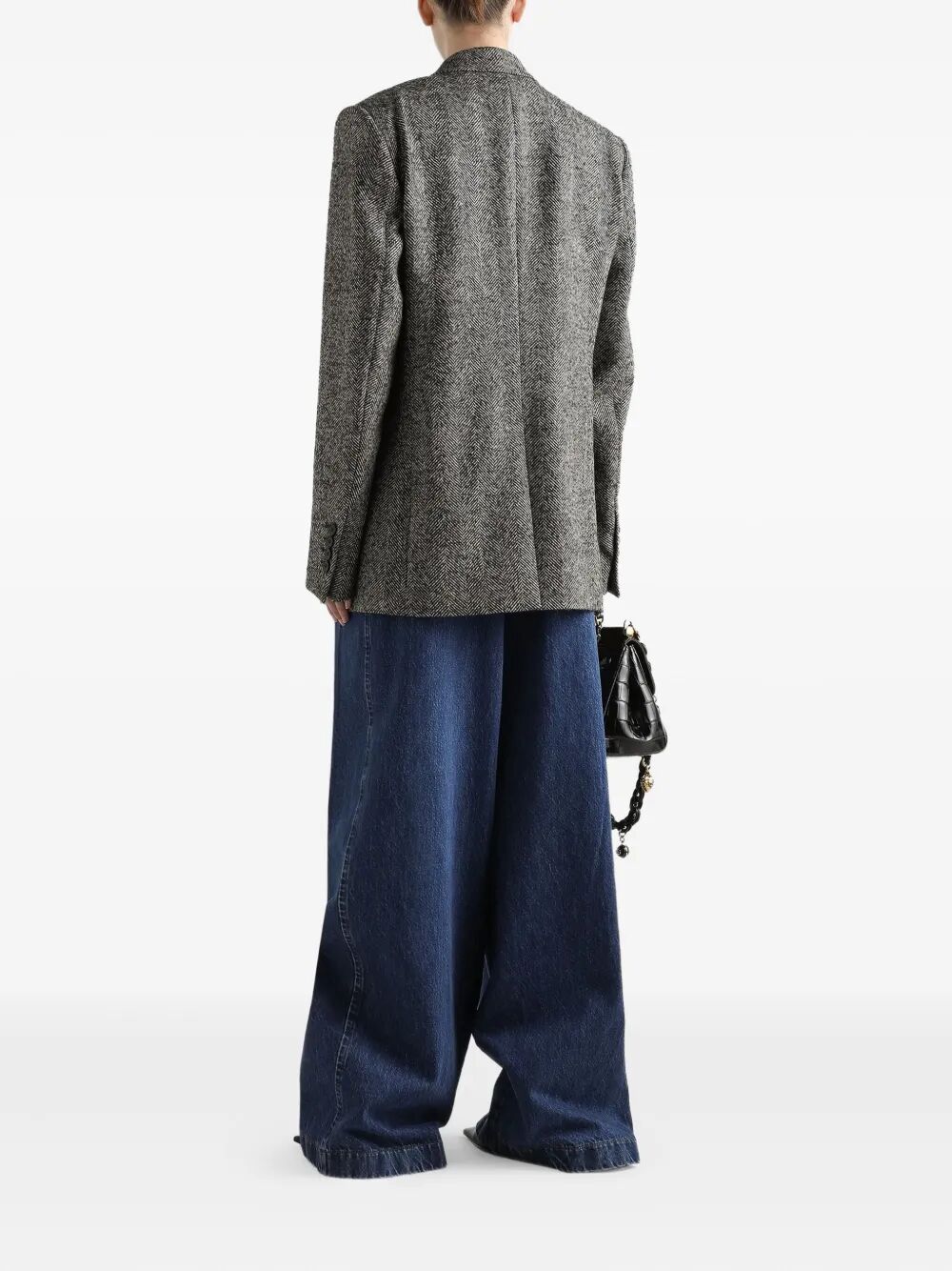 DOLCE & GABBANA Five Pocket Pleated Jeans for Women