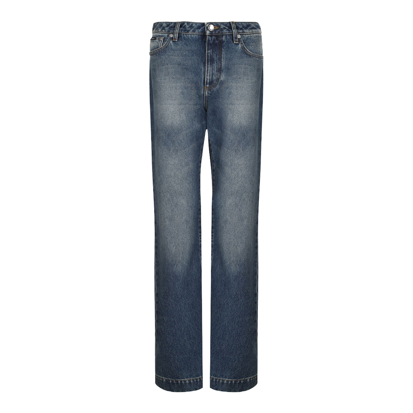 DOLCE & GABBANA Combined Cotton Jeans for Women - FW25