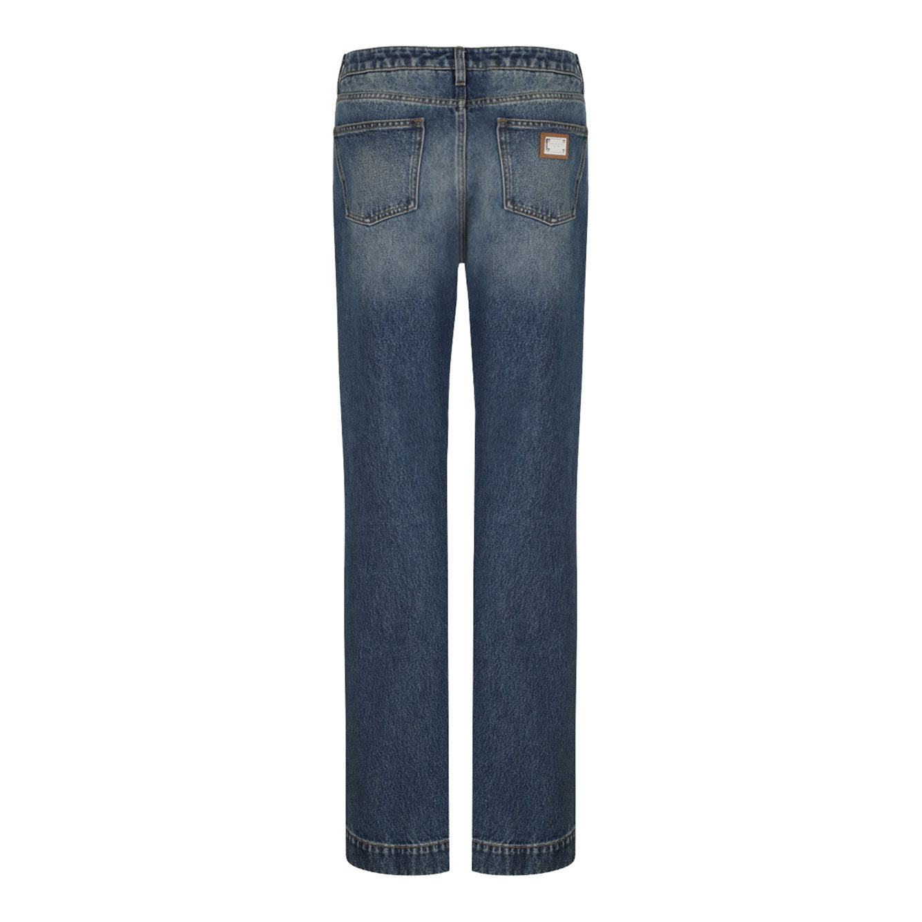 DOLCE & GABBANA Combined Cotton Jeans for Women - FW25