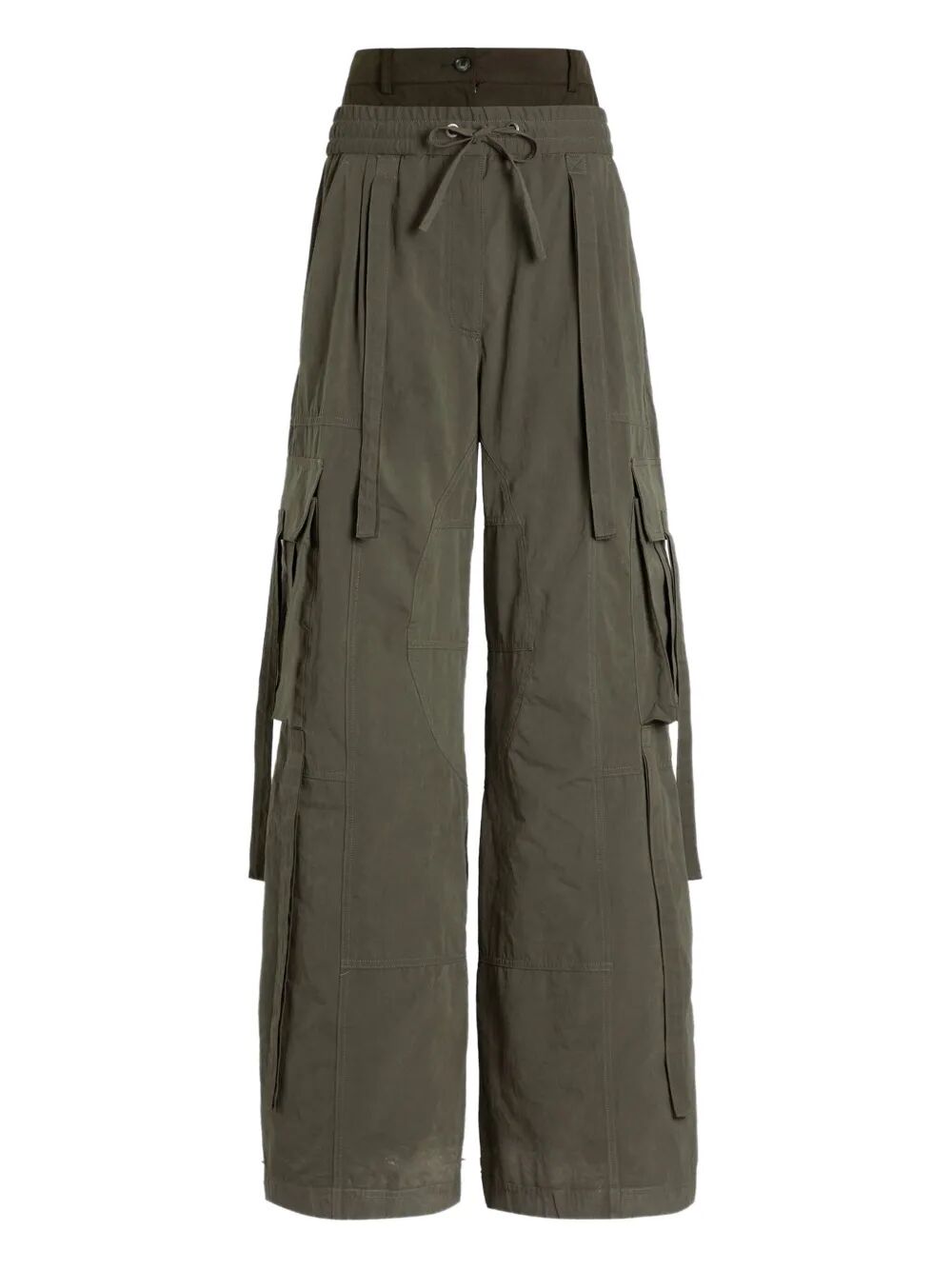 DOLCE & GABBANA Cotton Blend Cargo Trousers for Women