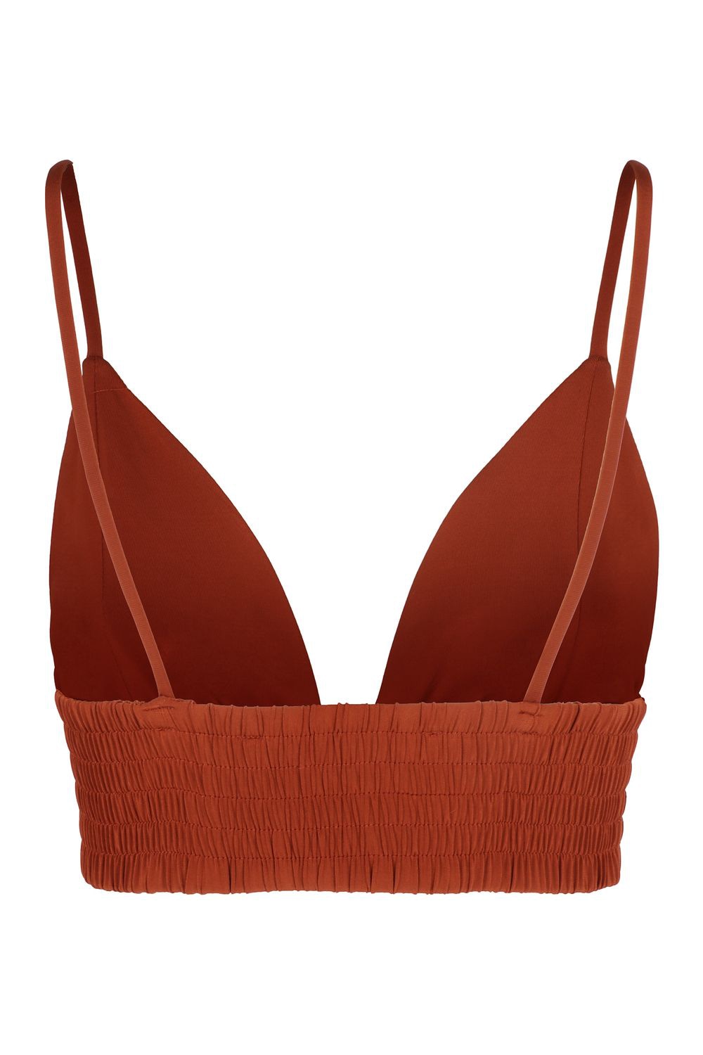 FEDERICA TOSI Women’s Knit Crop Top with Thin Straps