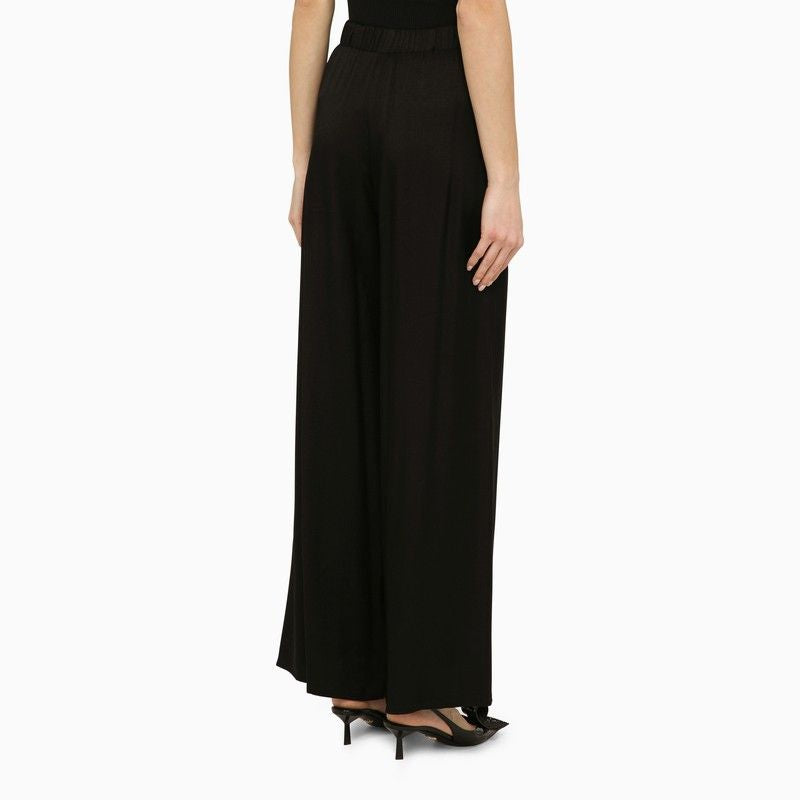 FEDERICA TOSI Chic Palazzo Trousers with Elasticated Waistband - SS24