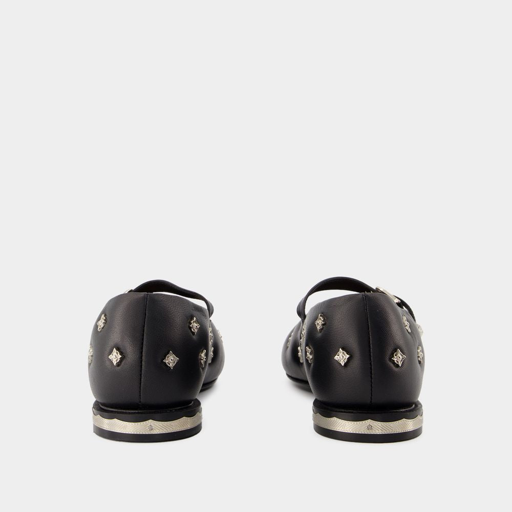 TOGA PULLA Elegant Ballerina Sandals for Women - FW24 Collection