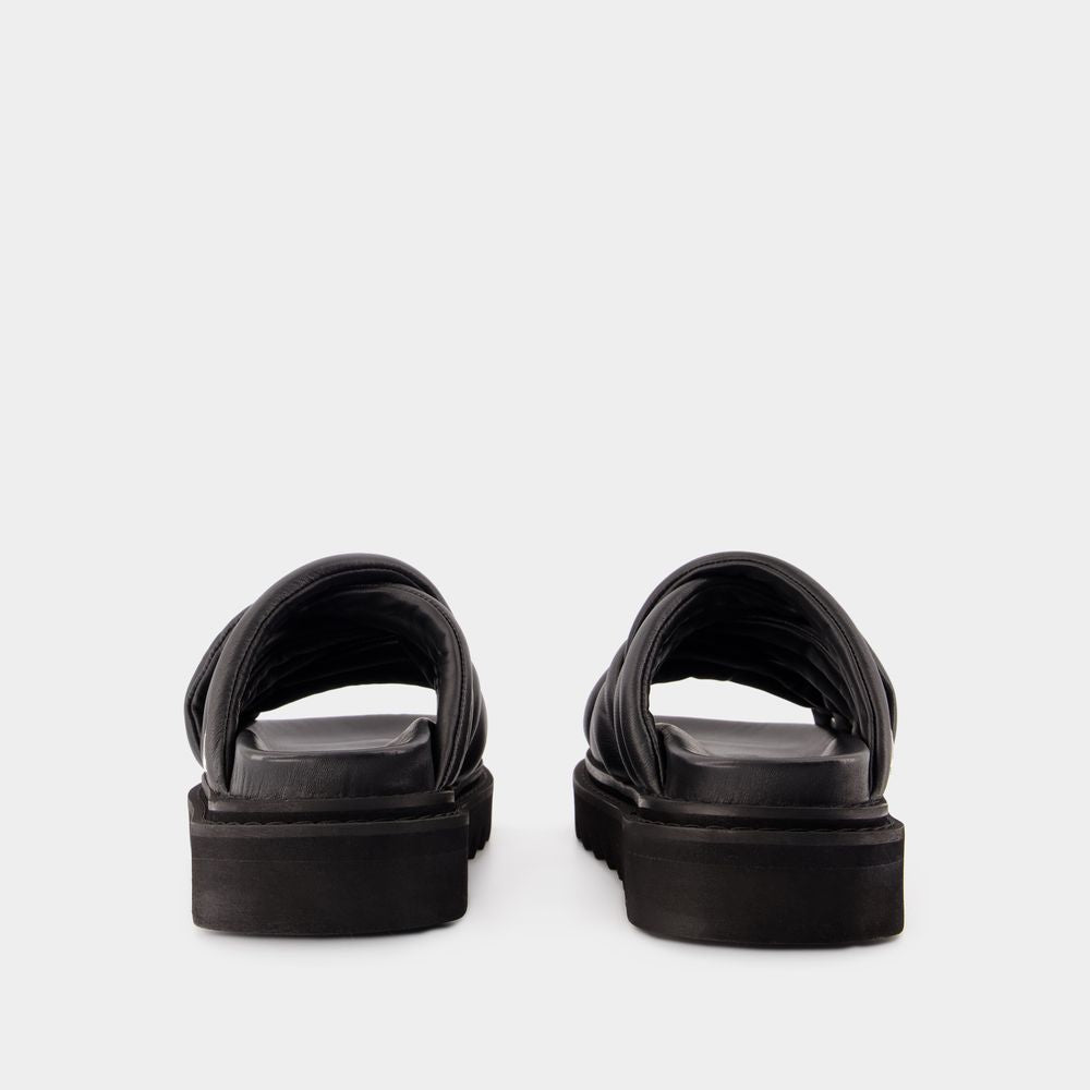 TOGA PULLA Soft Leather Sandals for Women - FW24 Collection