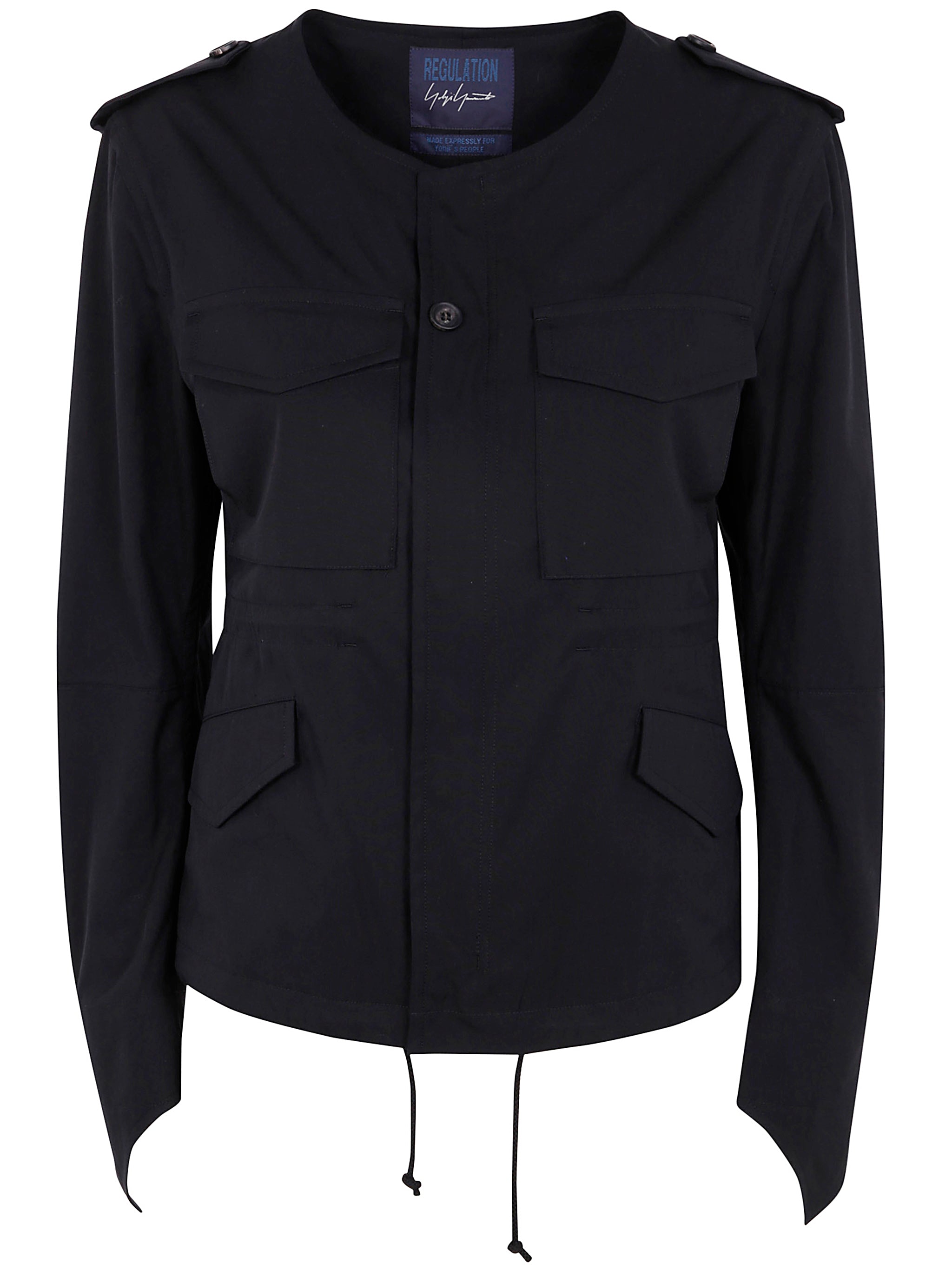 YOHJI YAMAMOTO Collarless M65 Jacket for Women - SS25