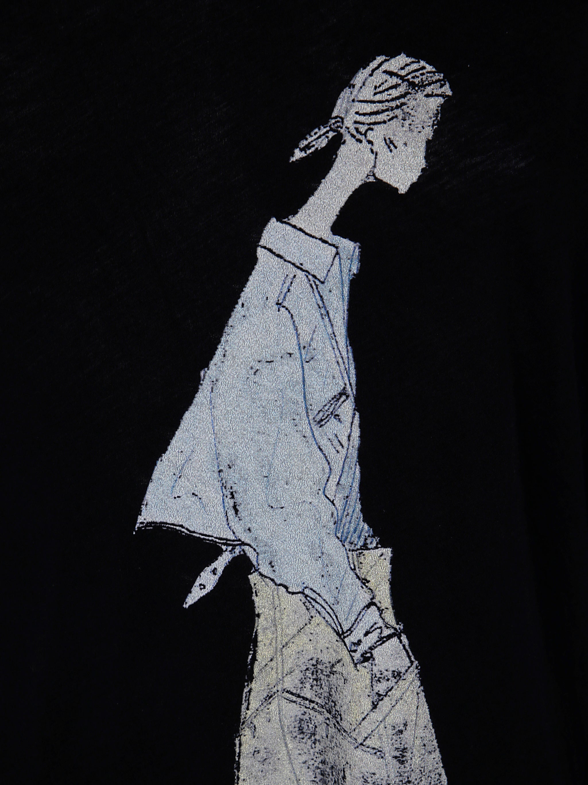 YOHJI YAMAMOTO Graphic Print Mini Dress for Women