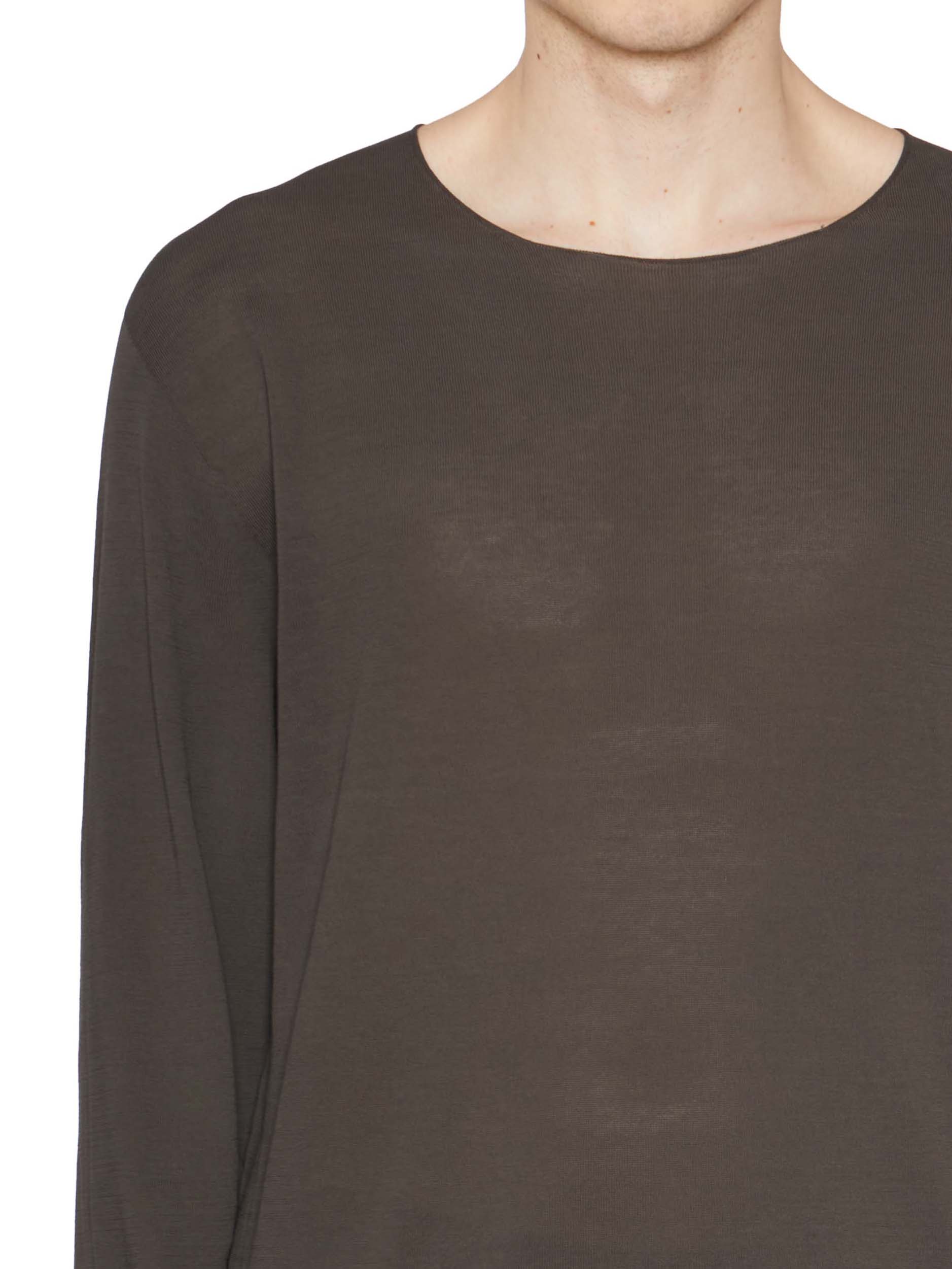 ISABEL BENENATO Long Sleeve Crew Neck T-Shirt - Size L