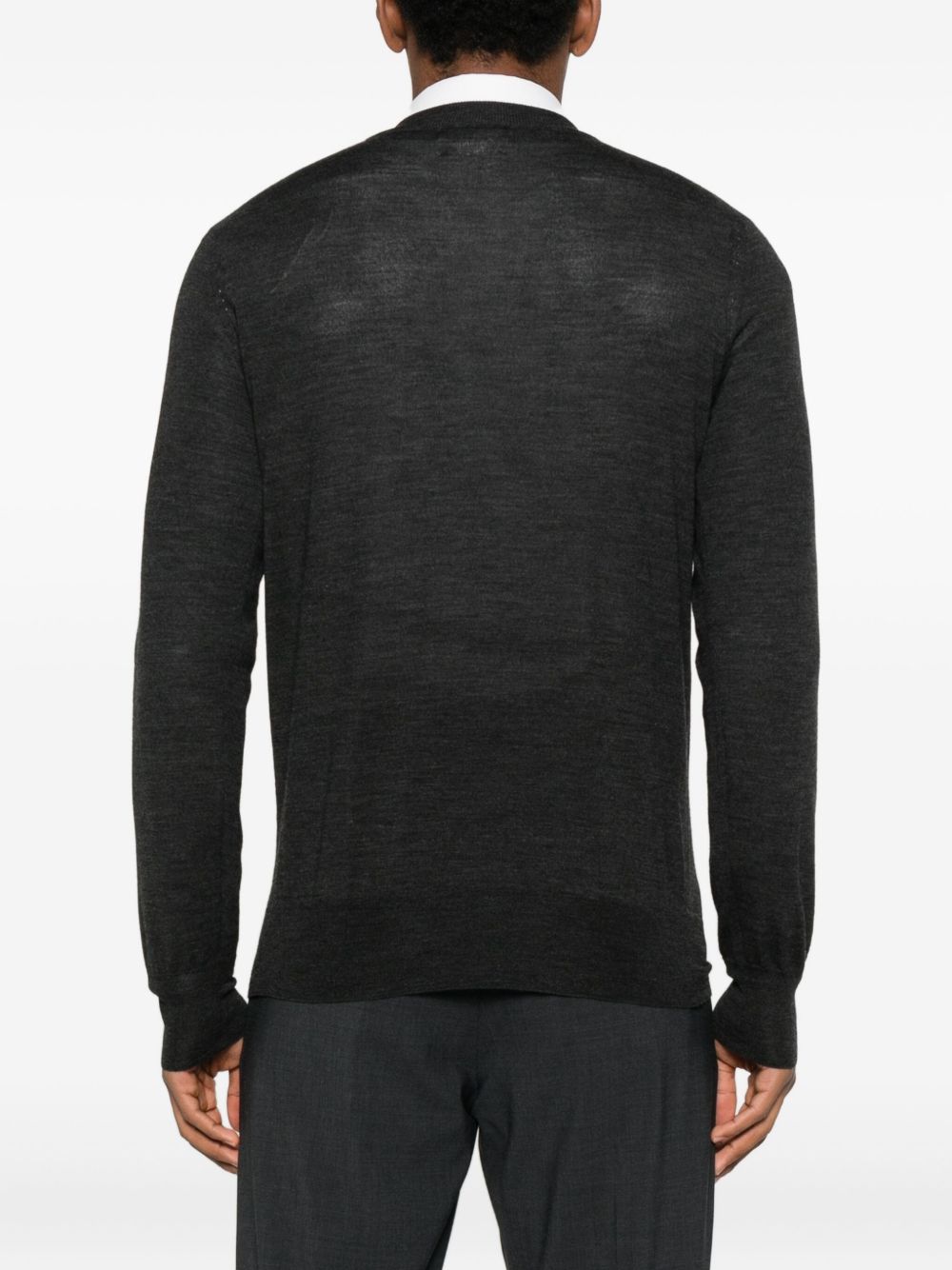 FUMAGALLI Sleek Merino Wool Sweater for Men - FW25