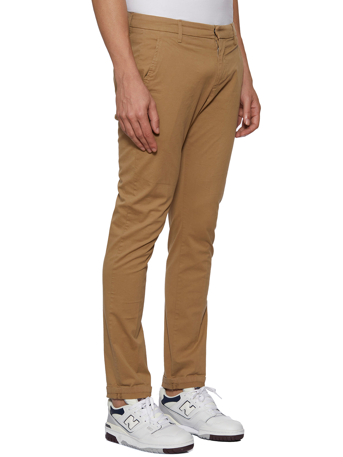 DONDUP Classic Men's Pants with Button and Zip Closure - Size 32