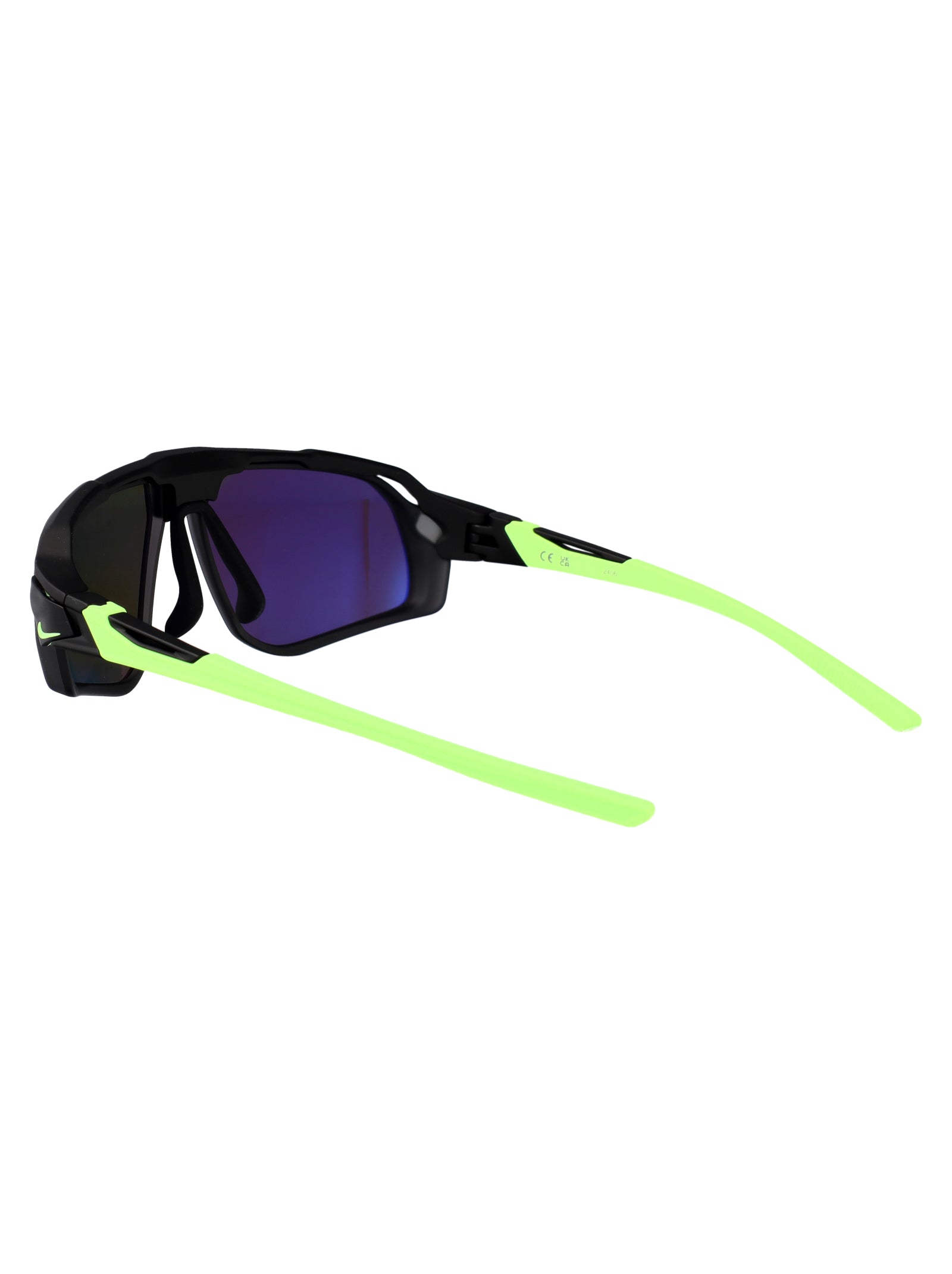 NIKE Matte Black Acetate Sunglasses for All