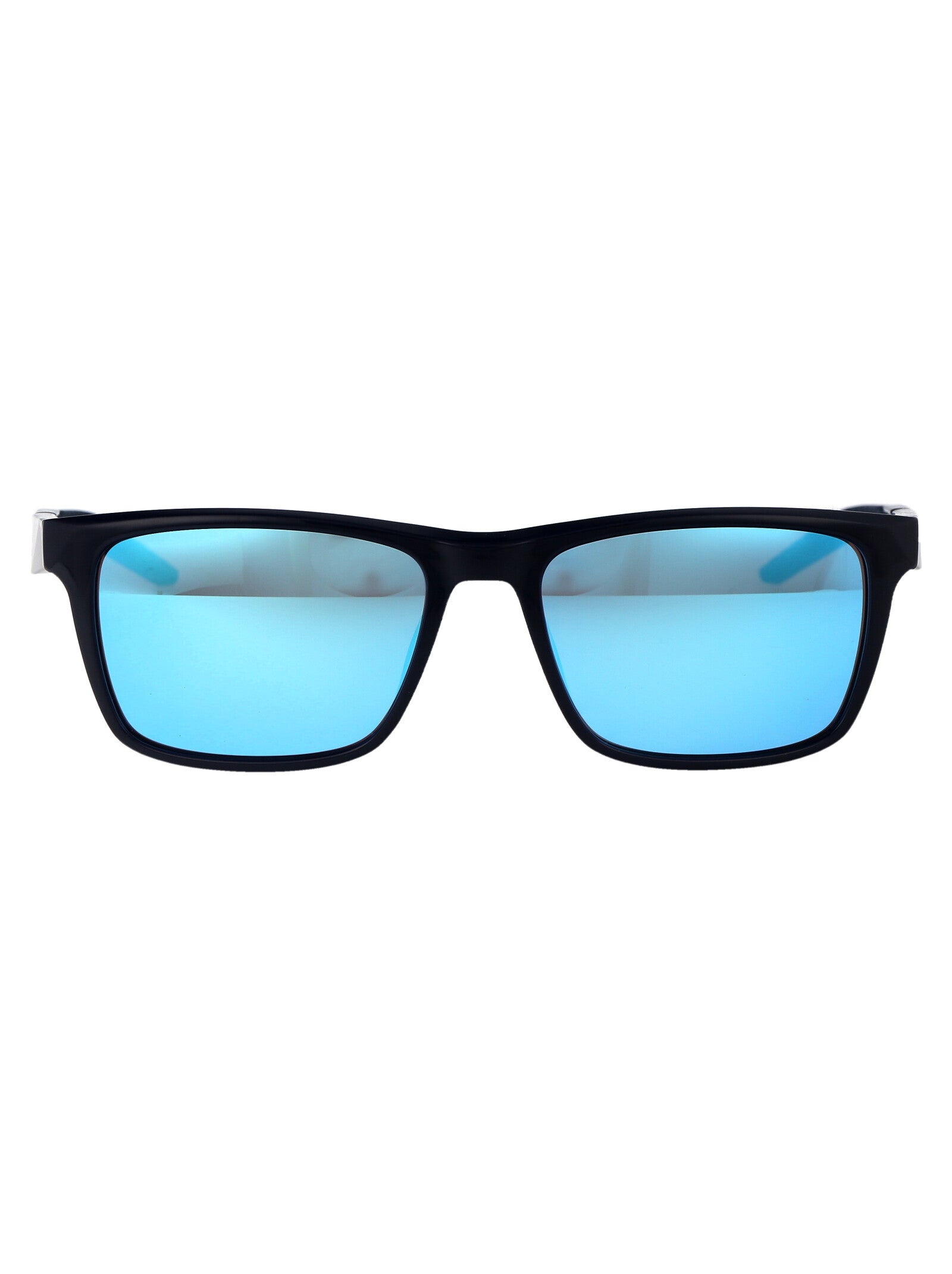 NIKE Blue Mirror Acetate Sunglasses