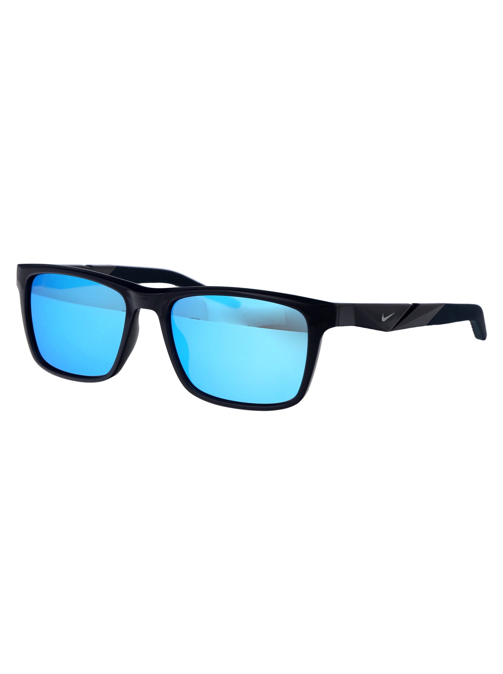 NIKE Blue Mirror Acetate Sunglasses