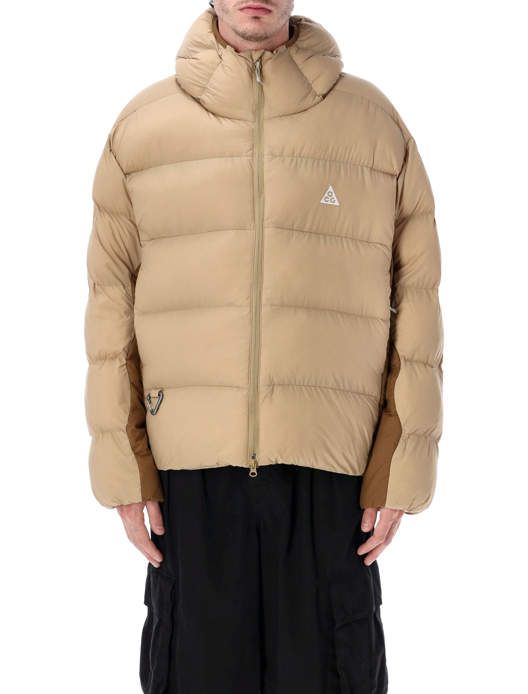 NIKE Men's High Neck Packable Puffer Jacket - Loose Fit