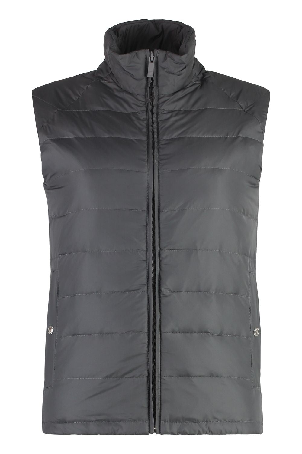 THOM BROWNE Full Zip Down Vest for Women