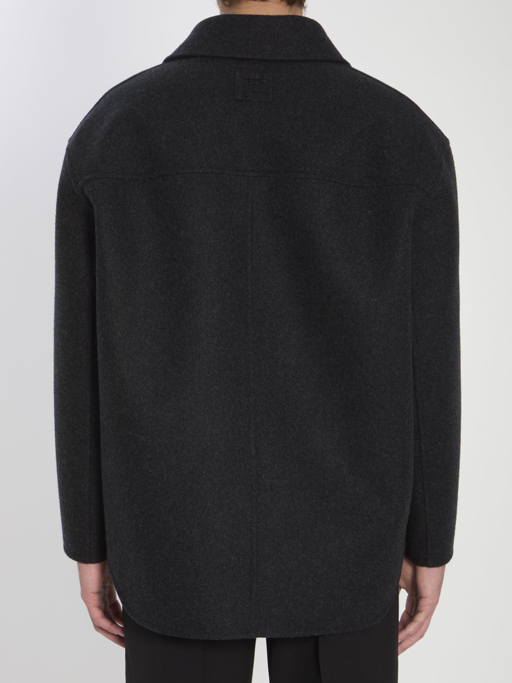 FENDI Classic Wool Jacket for Men - FW25 Collection