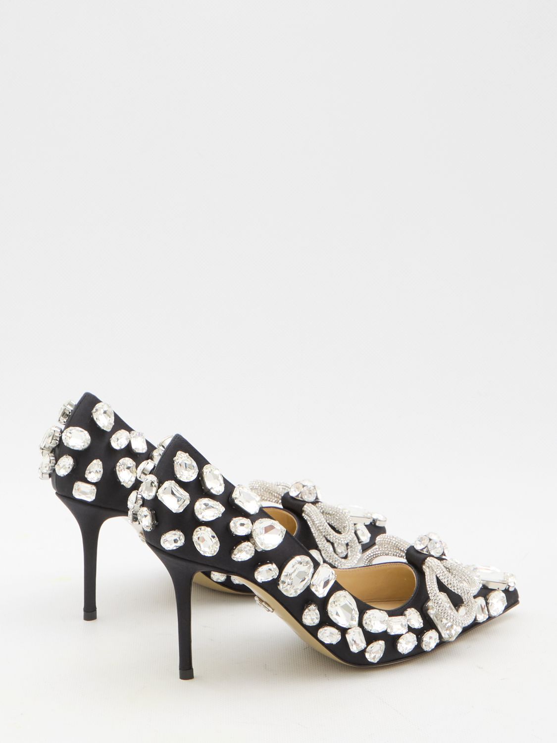 MACH & MACH Double Bow Pumps with Stiletto Heel