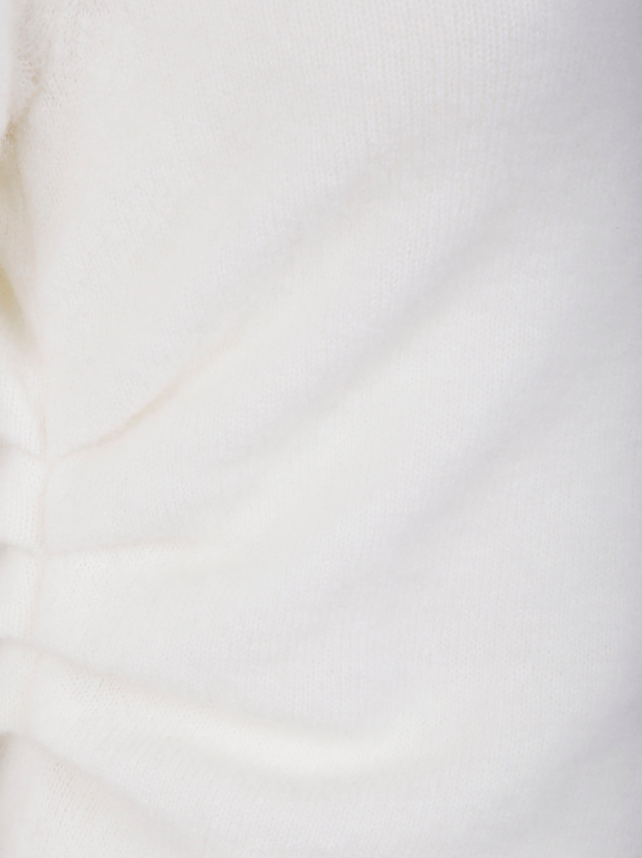 MRZ Asymmetric Round Neck Cashmere Blend Sweater for Women