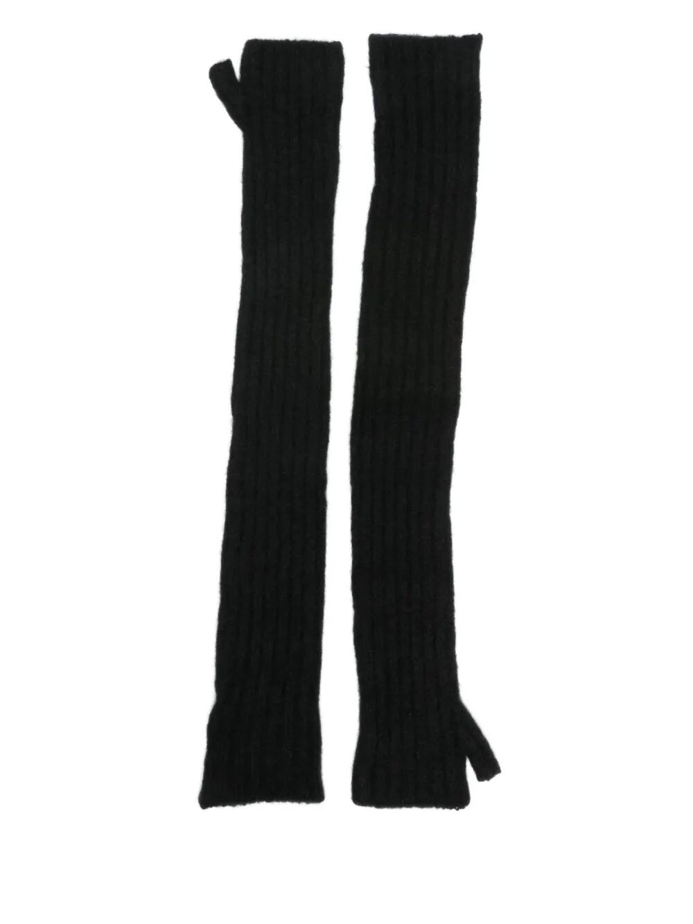 MRZ Cashmere Blend Long Fingerless Gloves for Women